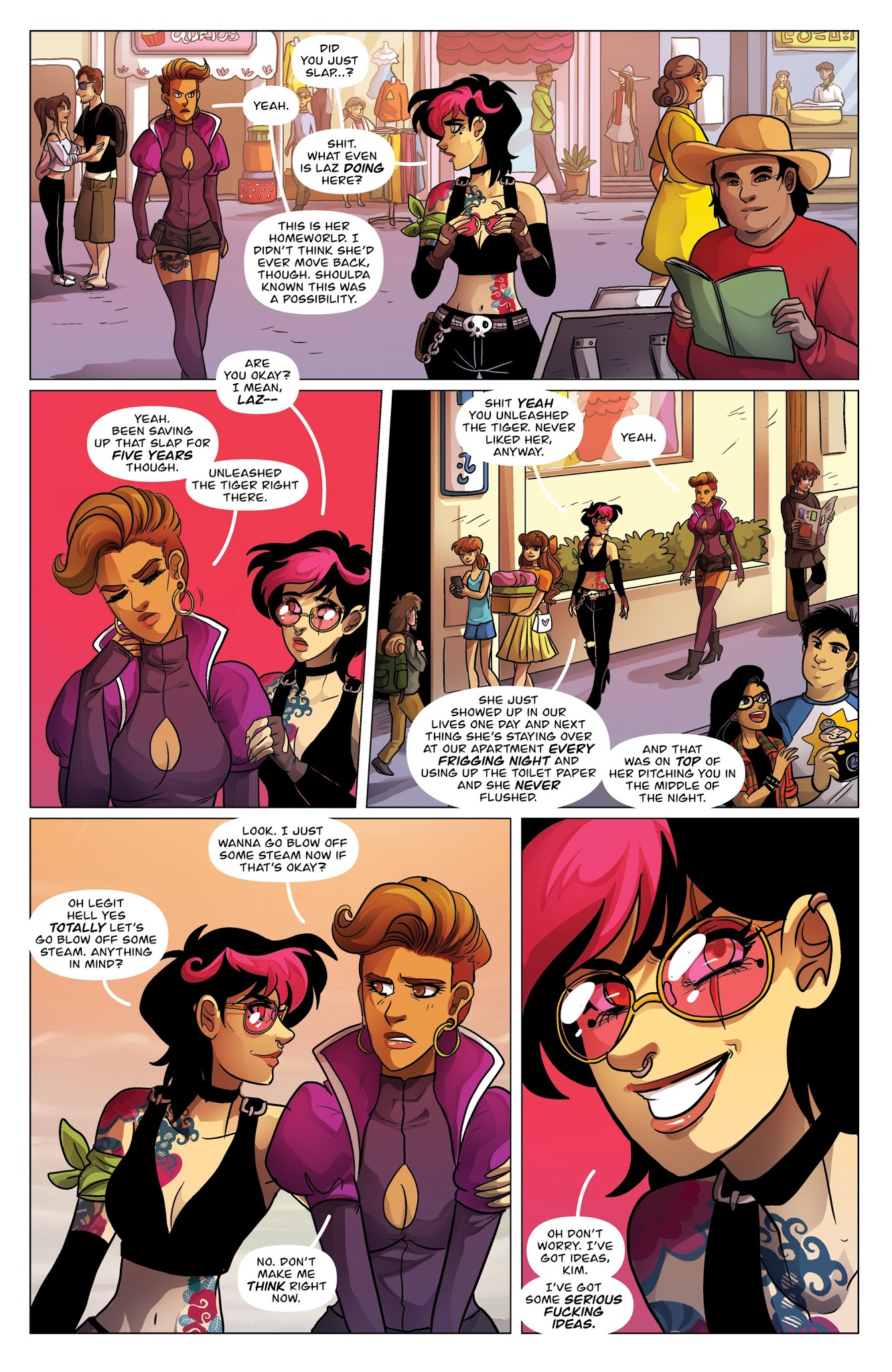 Read online Kim & Kim v2: Love is a Battlefield comic -  Issue #1 - 12