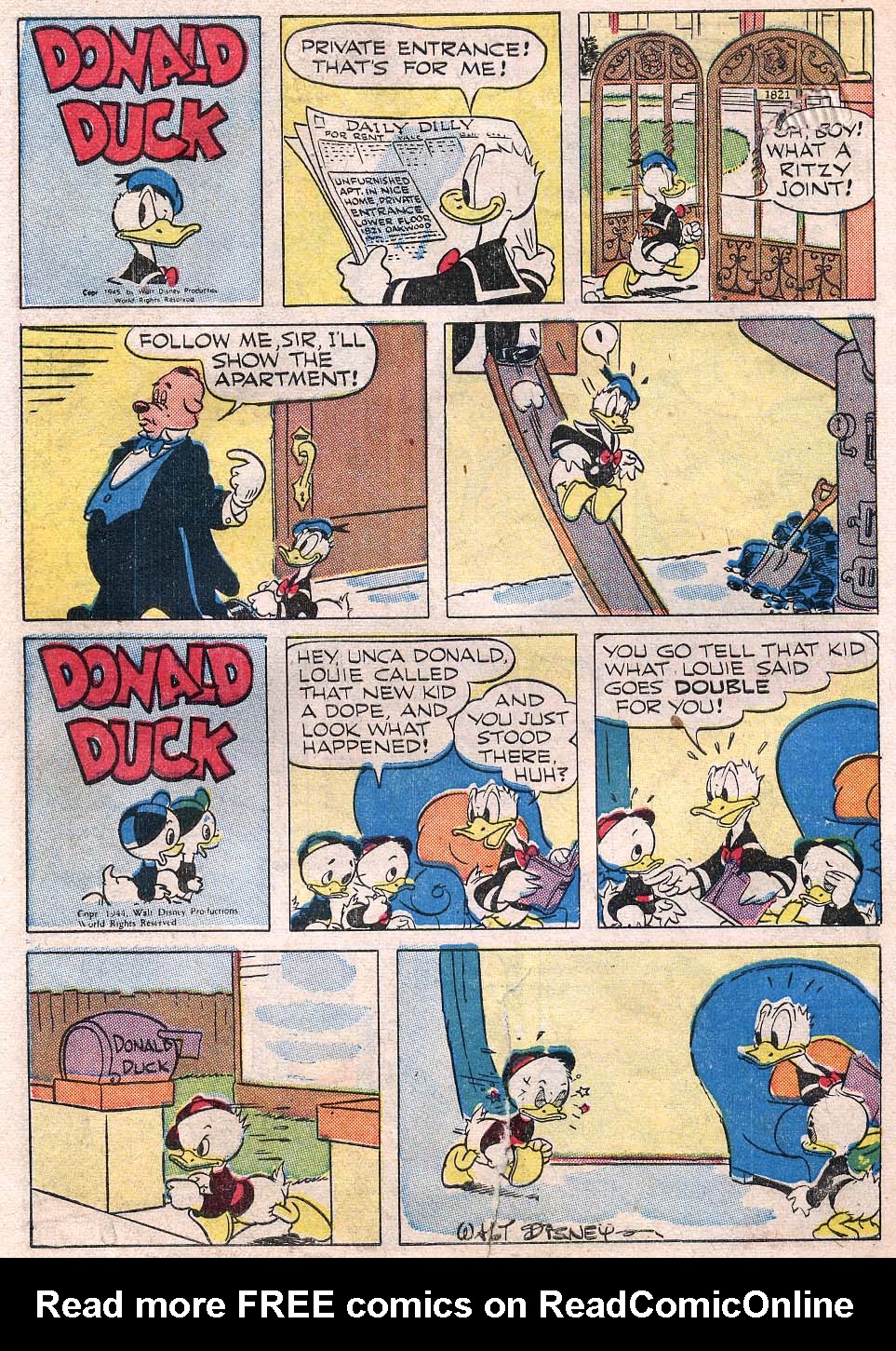 Read online Walt Disney's Comics and Stories comic -  Issue #99 - 48