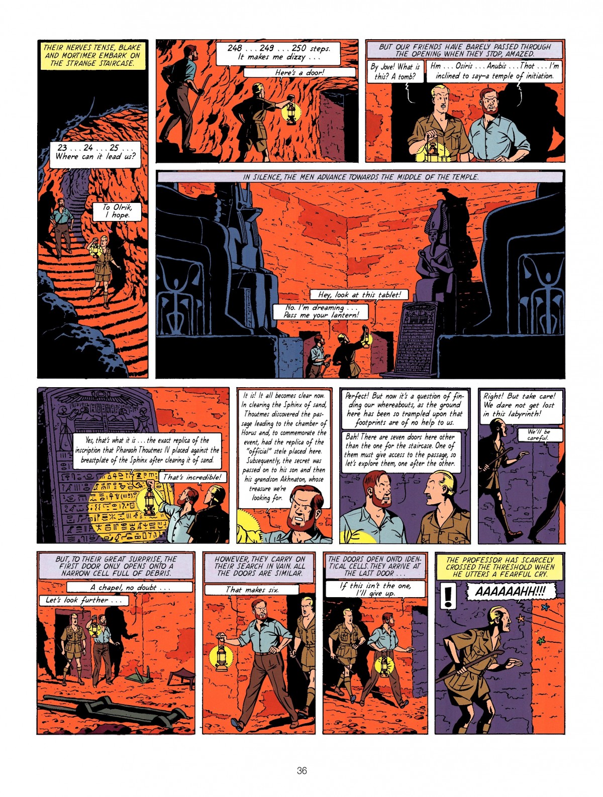 Read online Blake & Mortimer comic -  Issue #3 - 38