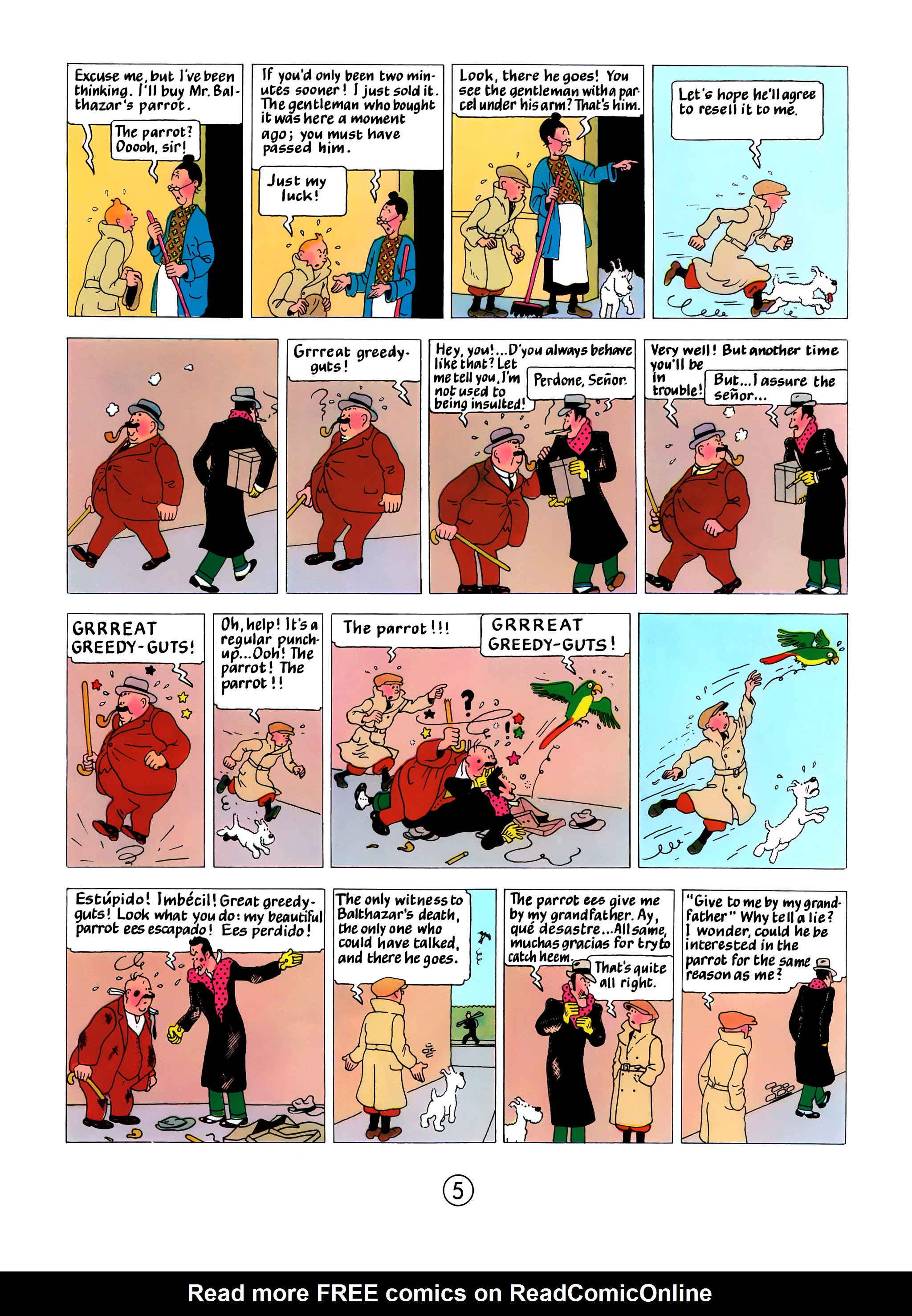 Read online The Adventures of Tintin comic -  Issue #6 - 8