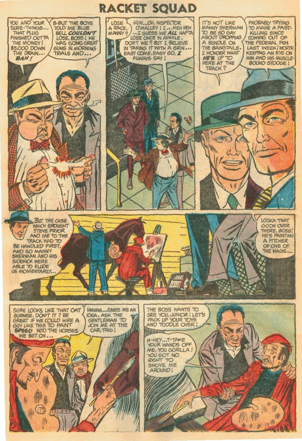 Read online Racket Squad in Action comic -  Issue #11 - 10