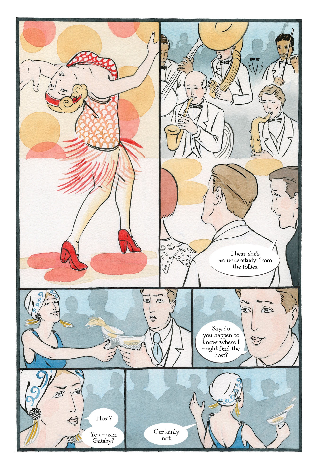 Read online The Great Gatsby: The Graphic Novel comic -  Issue # TPB (Part 1) - 62