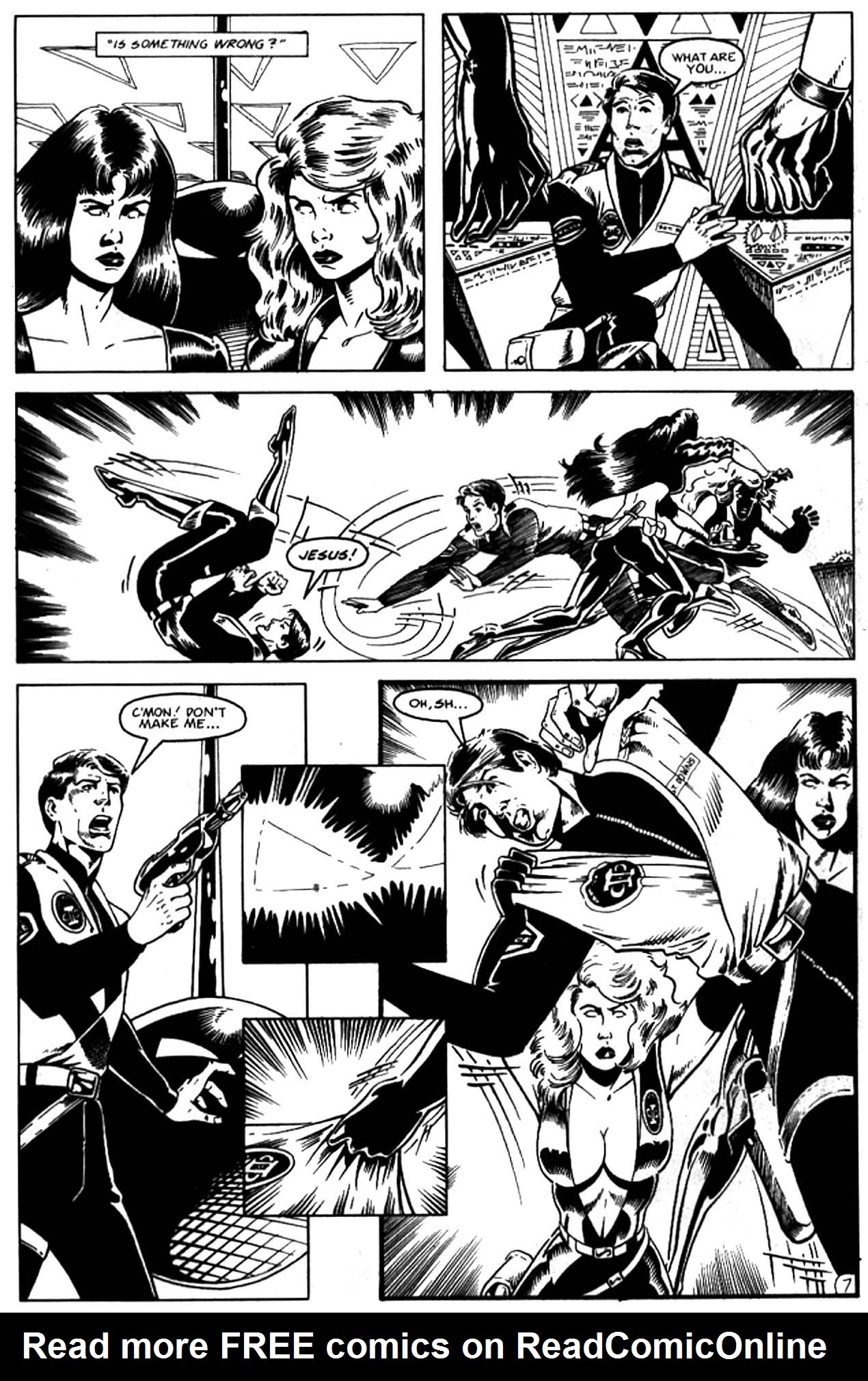 Read online Galaxina comic -  Issue #4 - 10