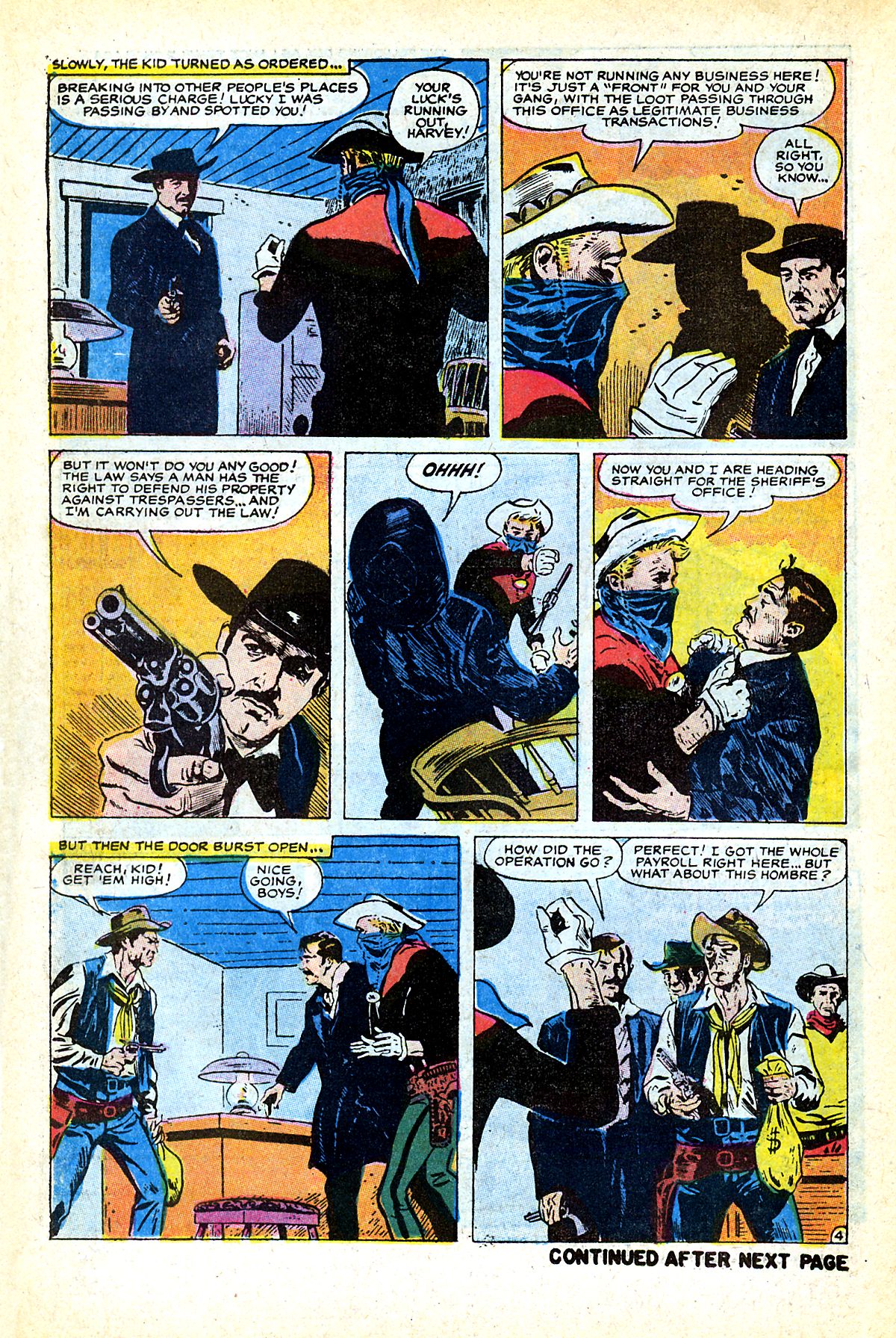 Read online The Outlaw Kid (1970) comic -  Issue #6 - 14