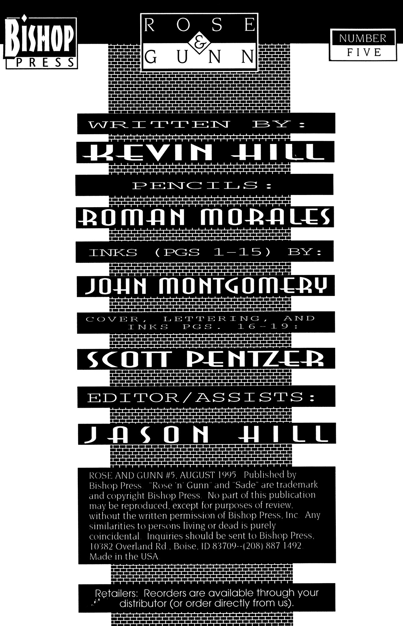 Read online Rose 'n' Gunn comic -  Issue #5 - 2