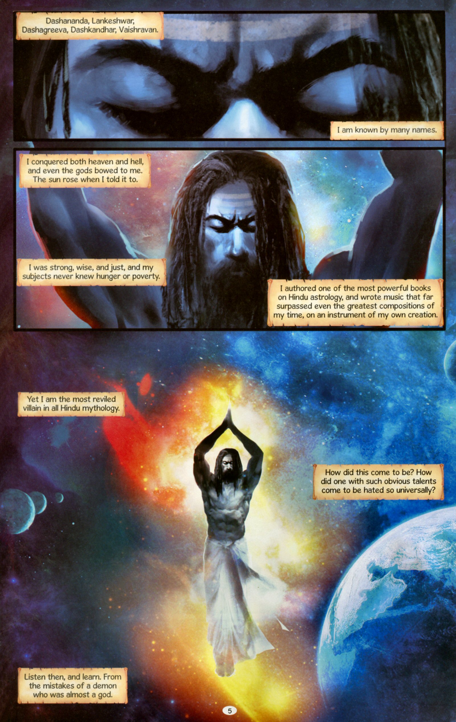 Read online Ravana: Roar of the Demon King comic -  Issue # Full - 9