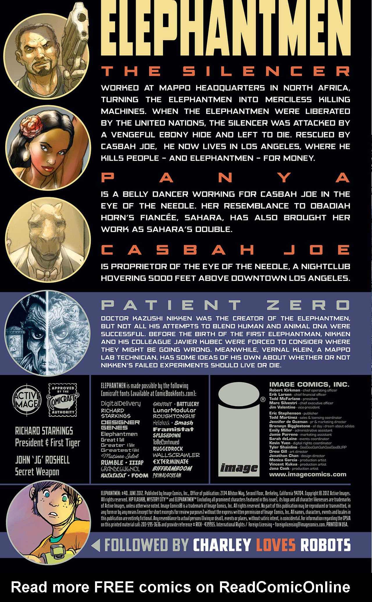 Read online Elephantmen comic -  Issue #40 - 2