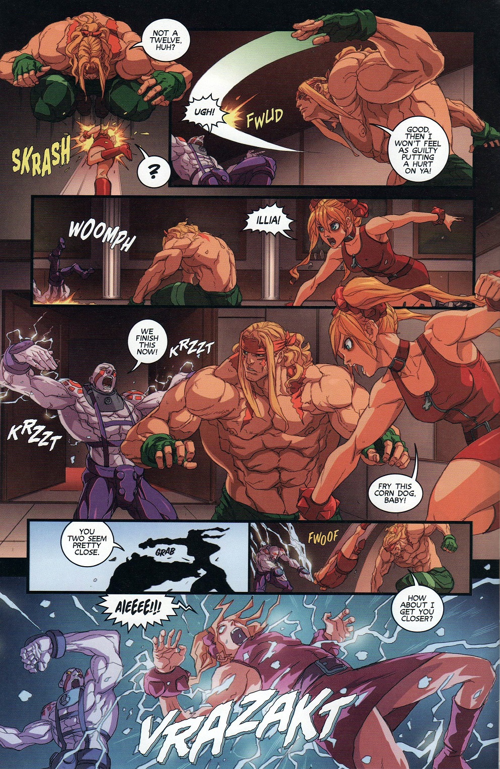 Read online Street Fighter Unlimited comic -  Issue #9 - 8