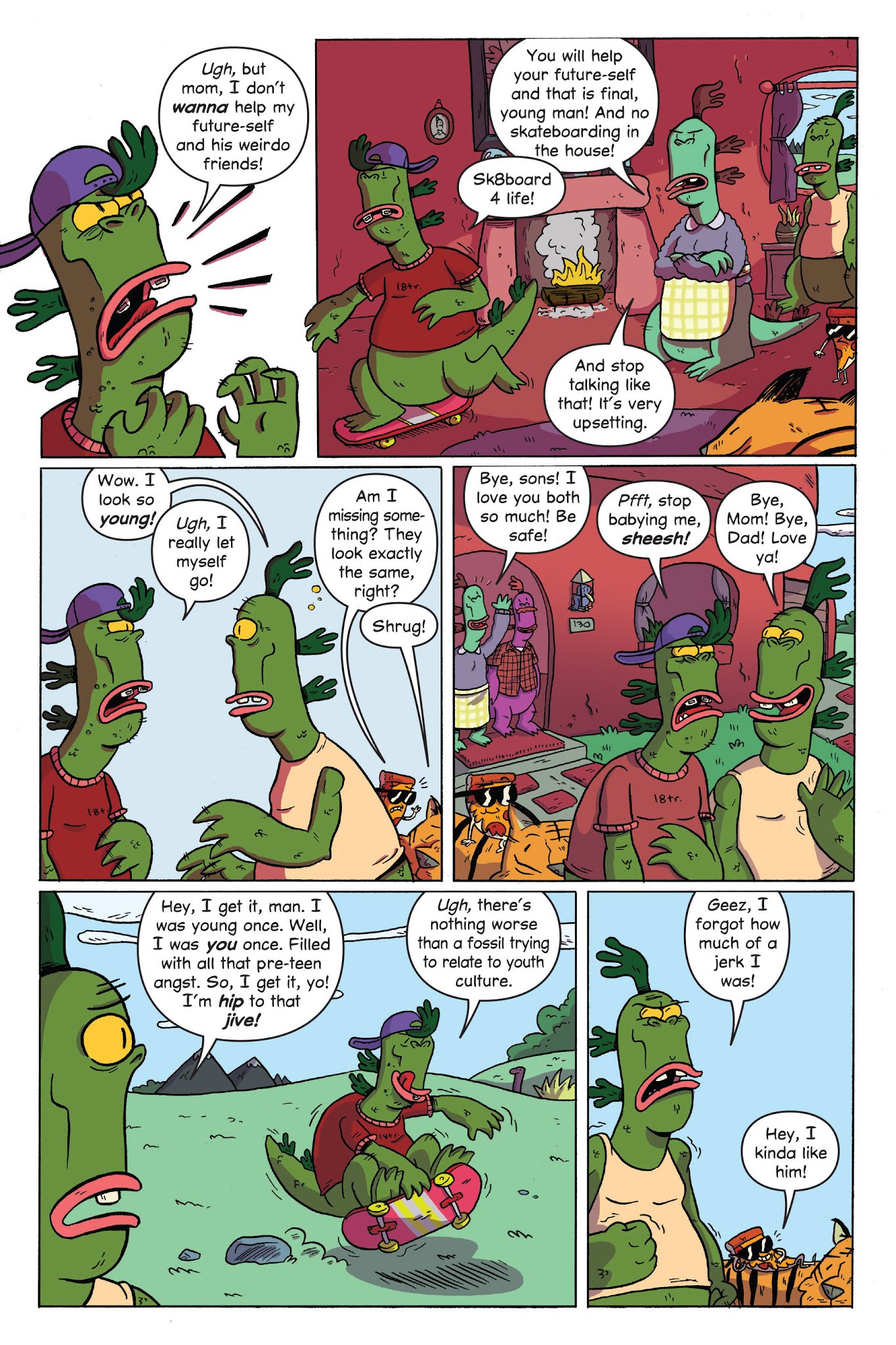 Read online Uncle Grandpa and the Time Casserole comic -  Issue # TPB - 103