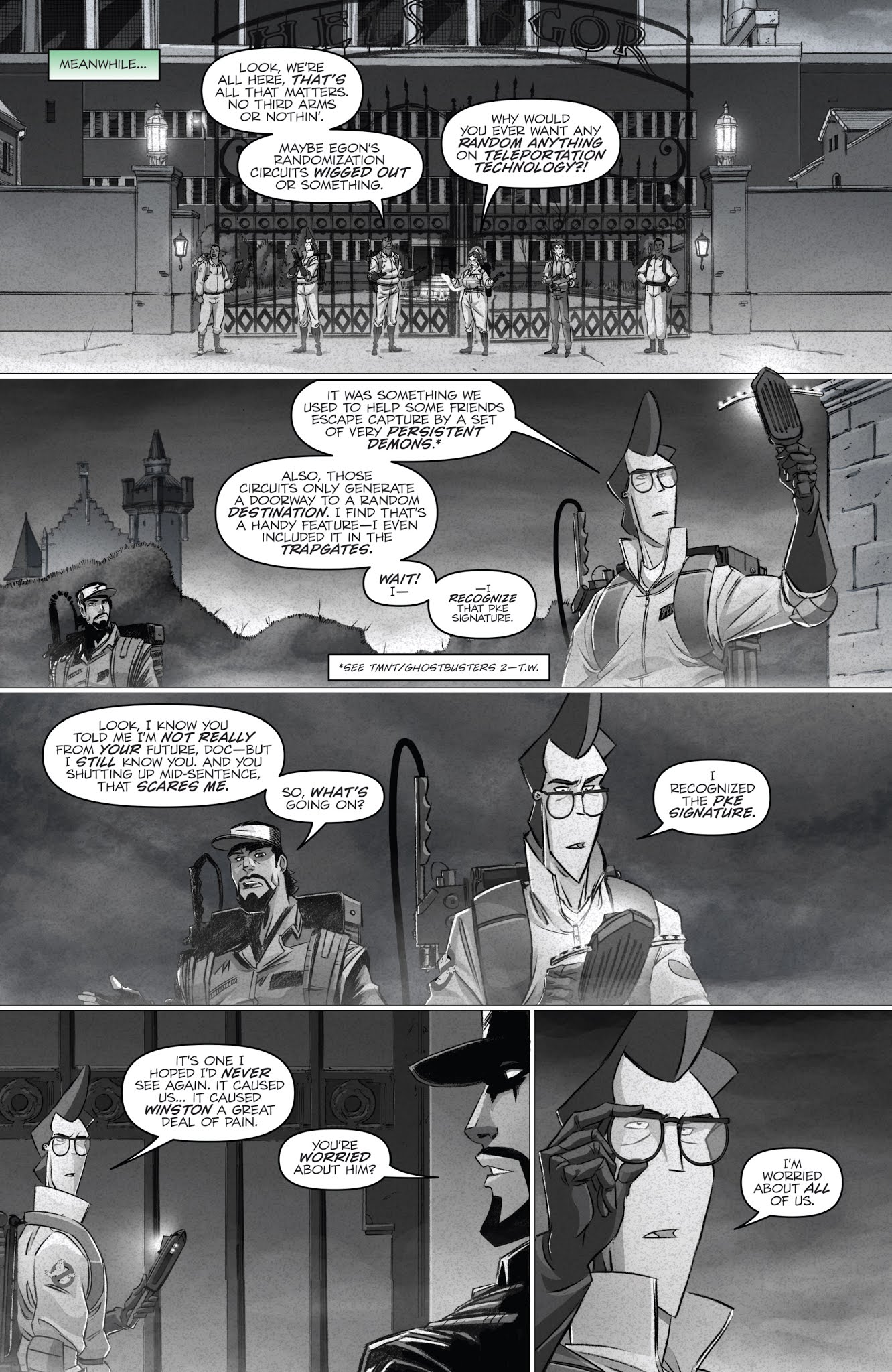 Read online Ghostbusters: Crossing Over comic -  Issue #4 - 10