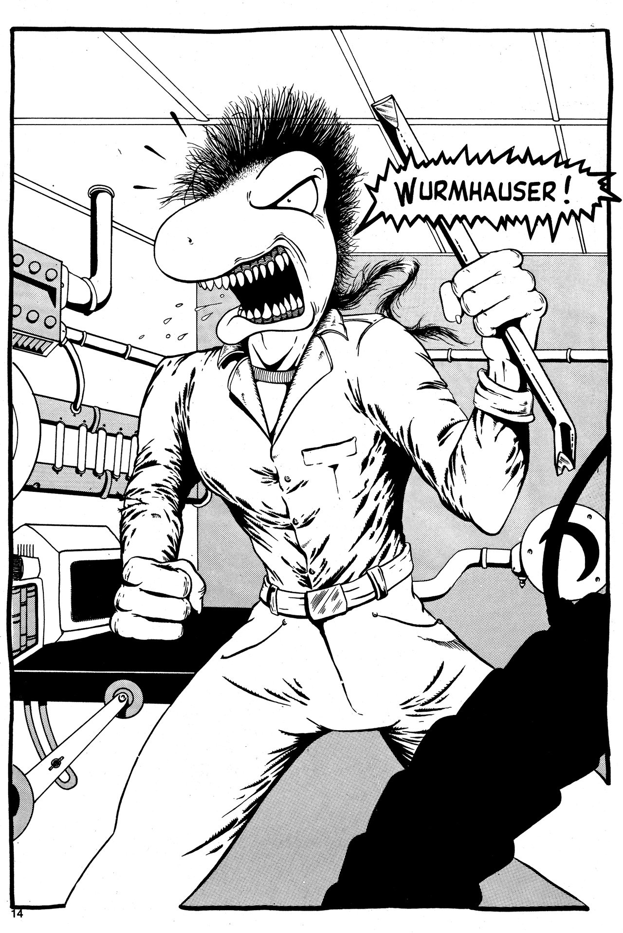 Read online Cold-Blooded Chameleon Commandos comic -  Issue #4 - 14