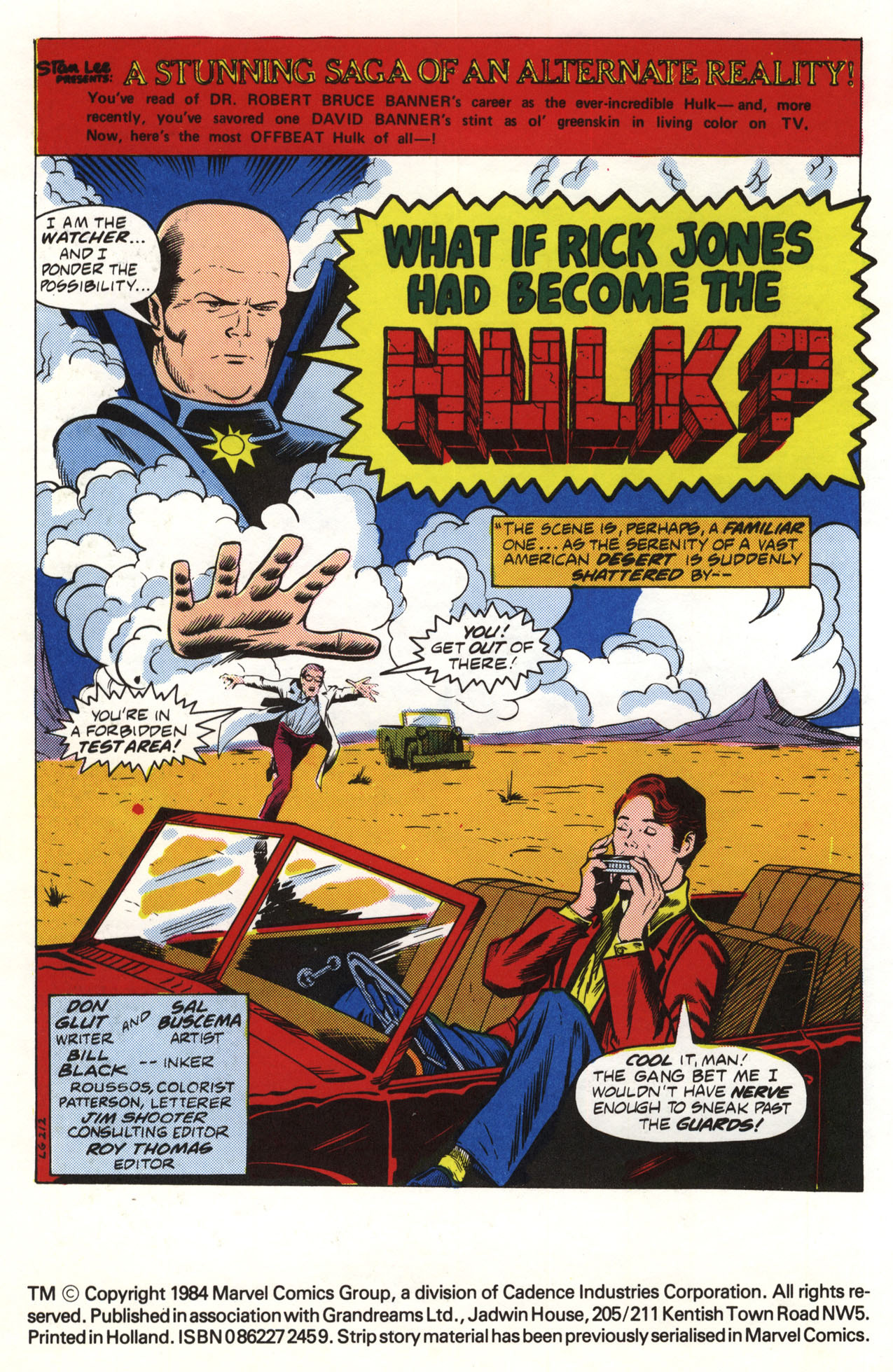 Read online Incredible Hulk Annual comic -  Issue #1985 - 2