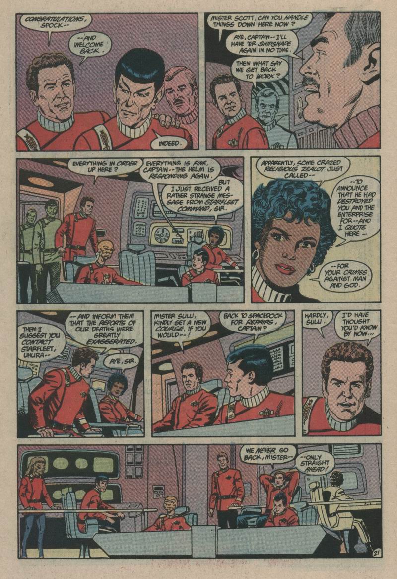 Read online Star Trek (1984) comic -  Issue #37 - 22