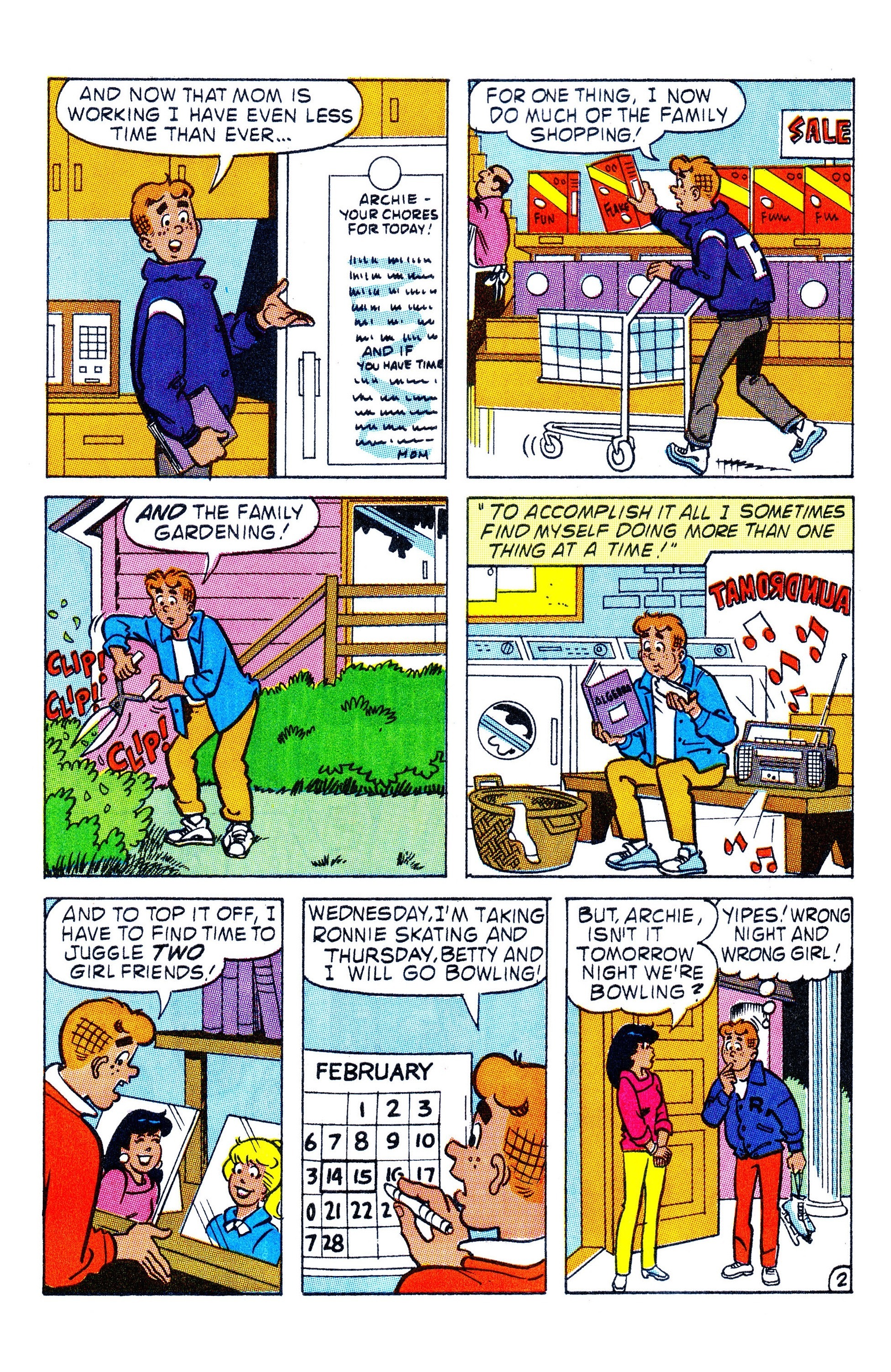Read online Archie (1960) comic -  Issue #376 - 22