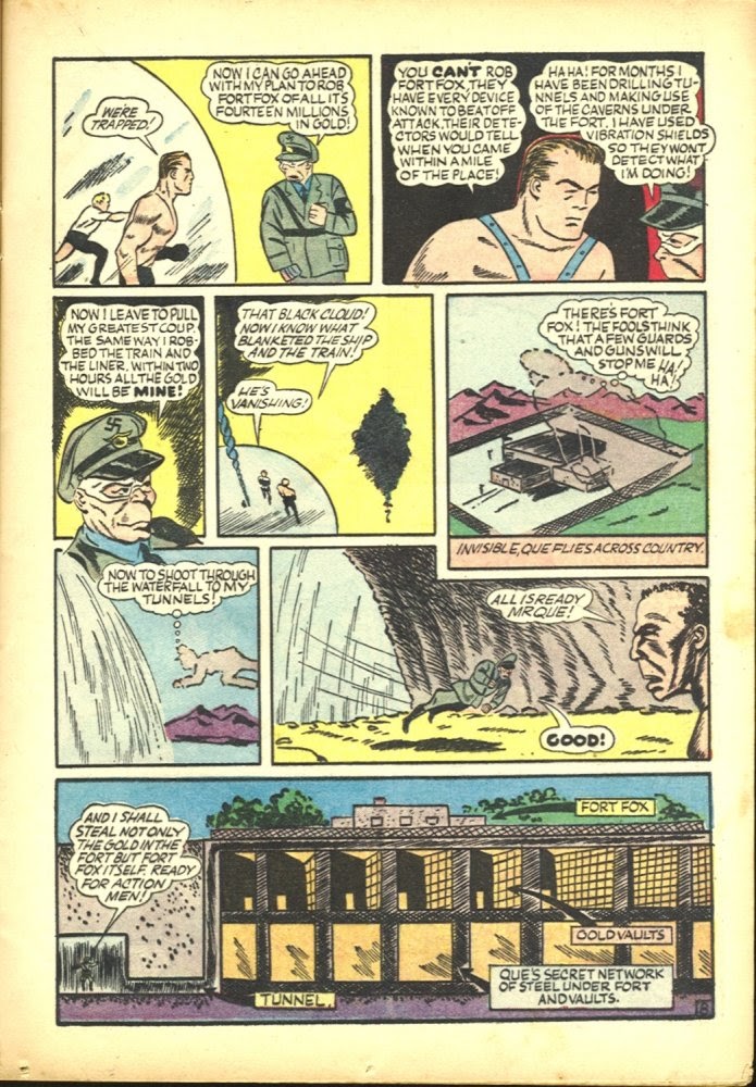 Read online Amazing Man Comics comic -  Issue #23 - 23