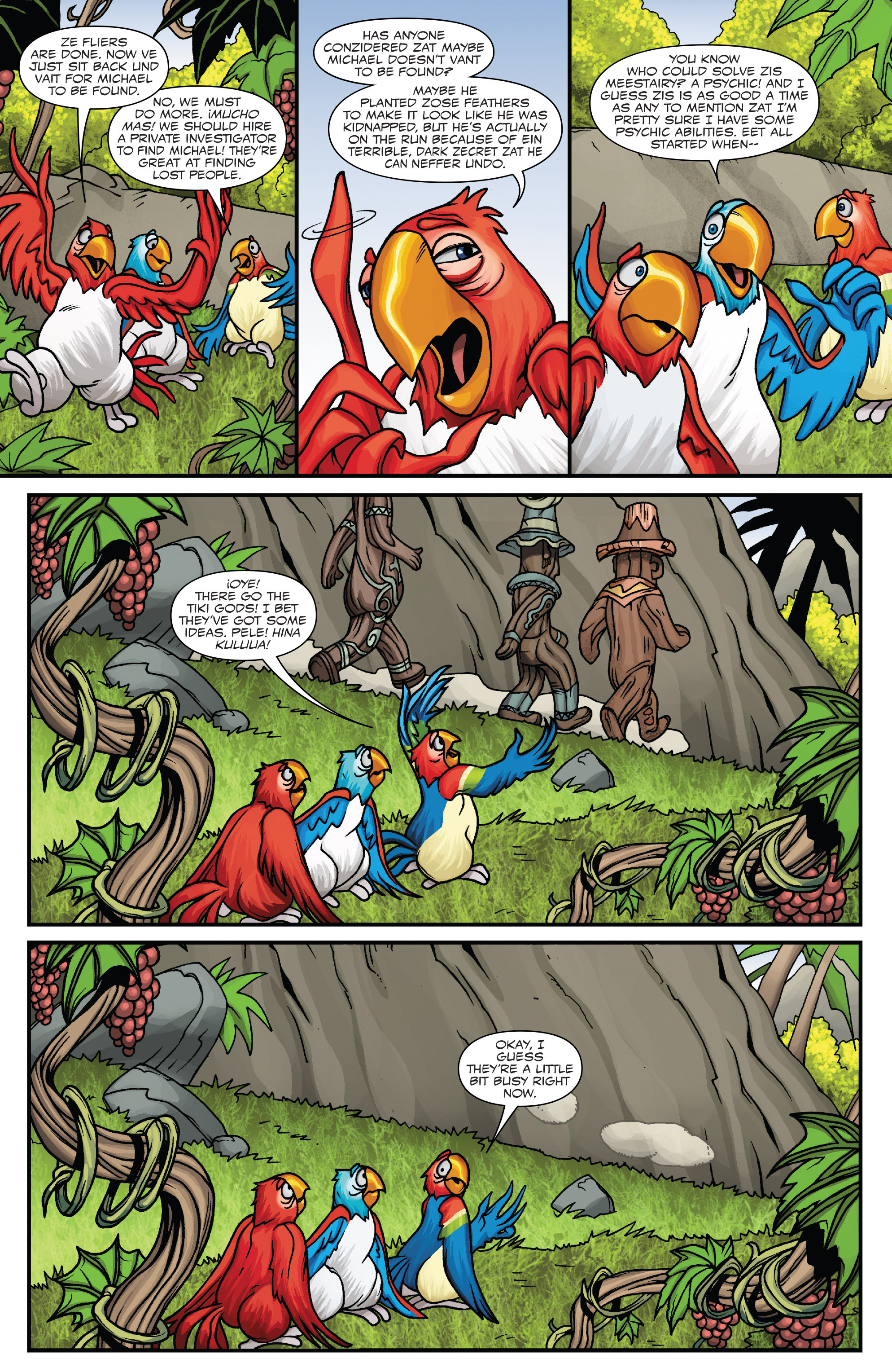 Read online Enchanted Tiki Room comic -  Issue #5 - 10