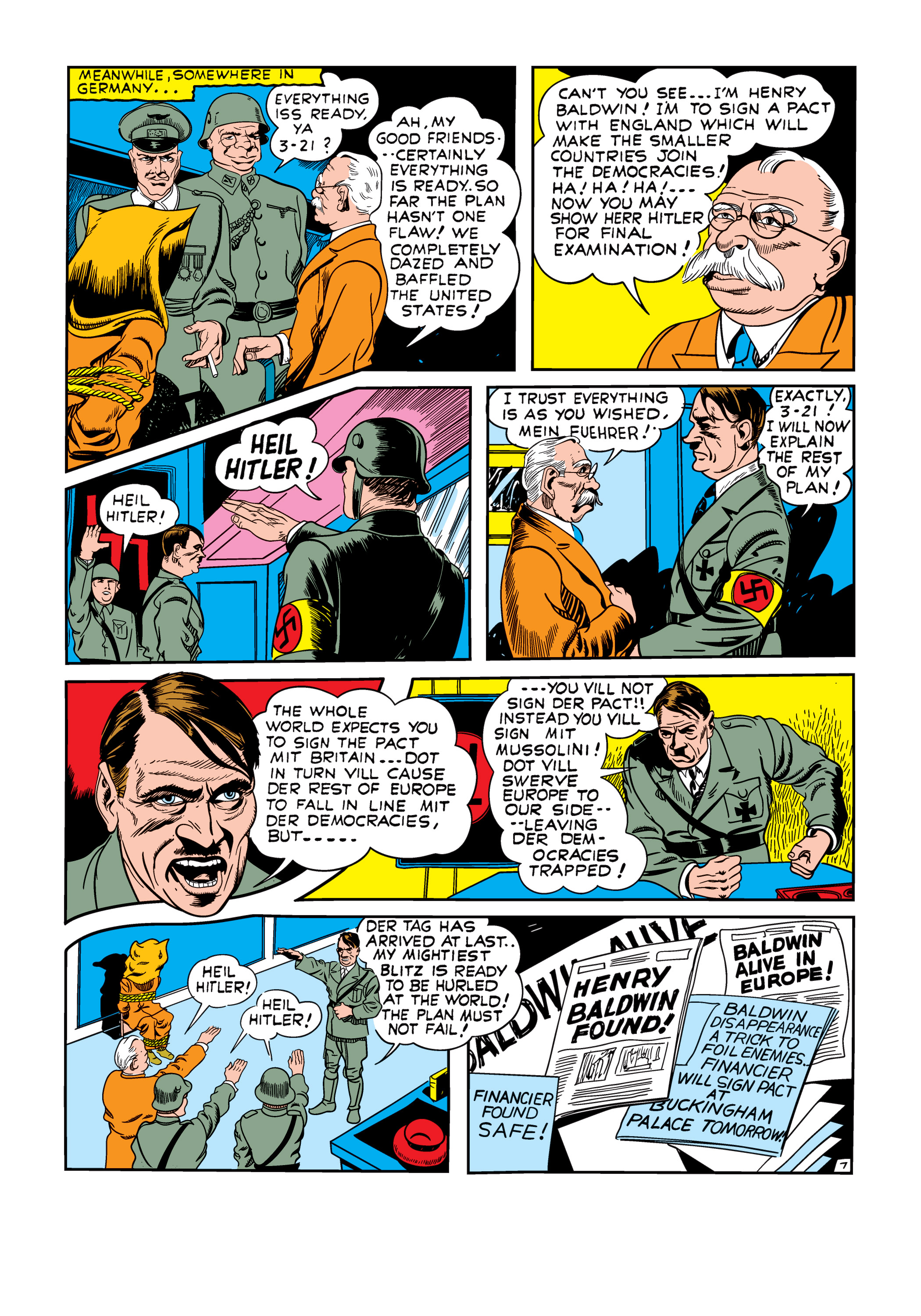 Read online Marvel Masterworks: Golden Age Captain America comic -  Issue # TPB 1 (Part 1) - 100