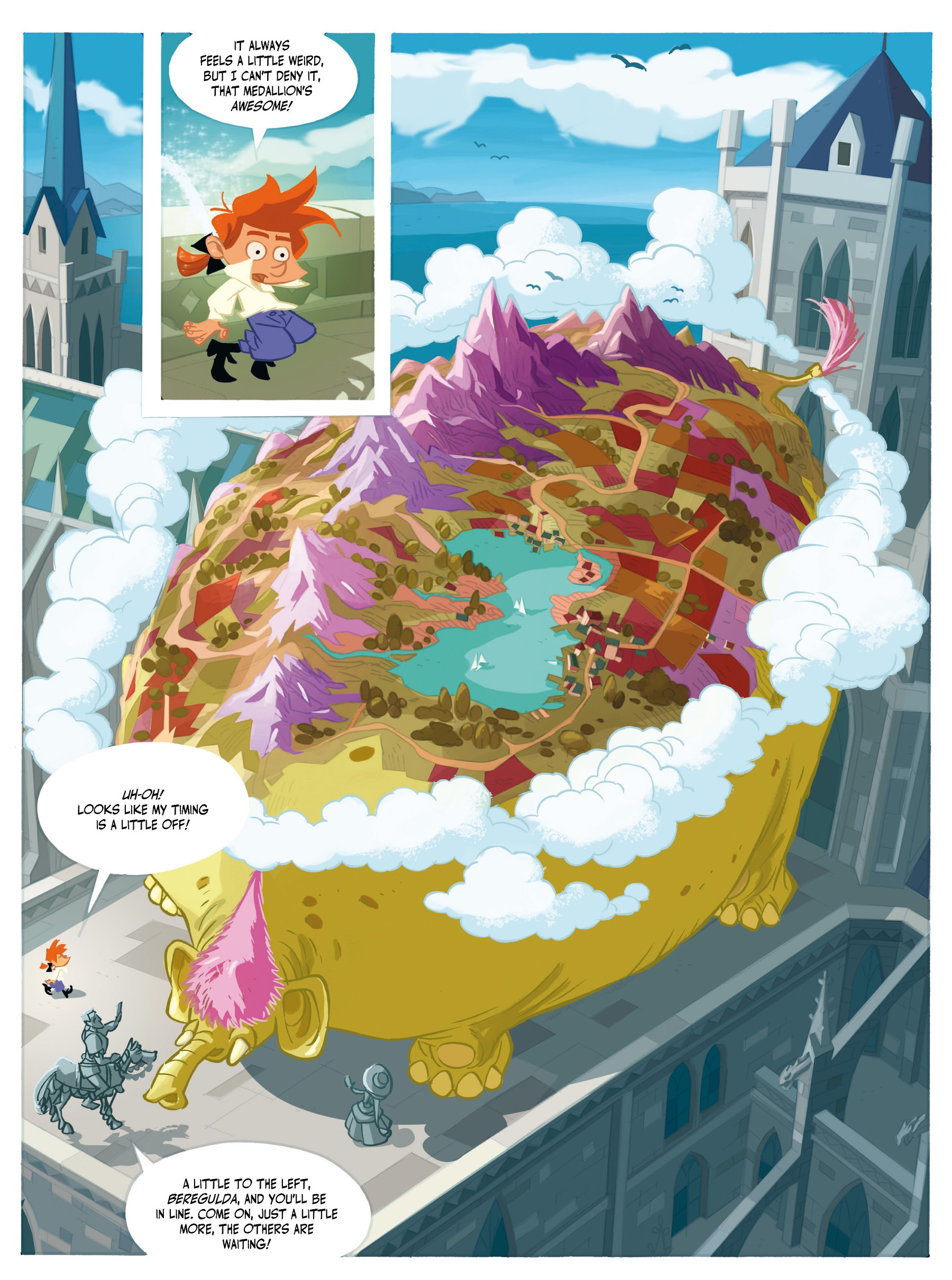 Read online Gregory and the Gargoyles comic -  Issue #3 - 14