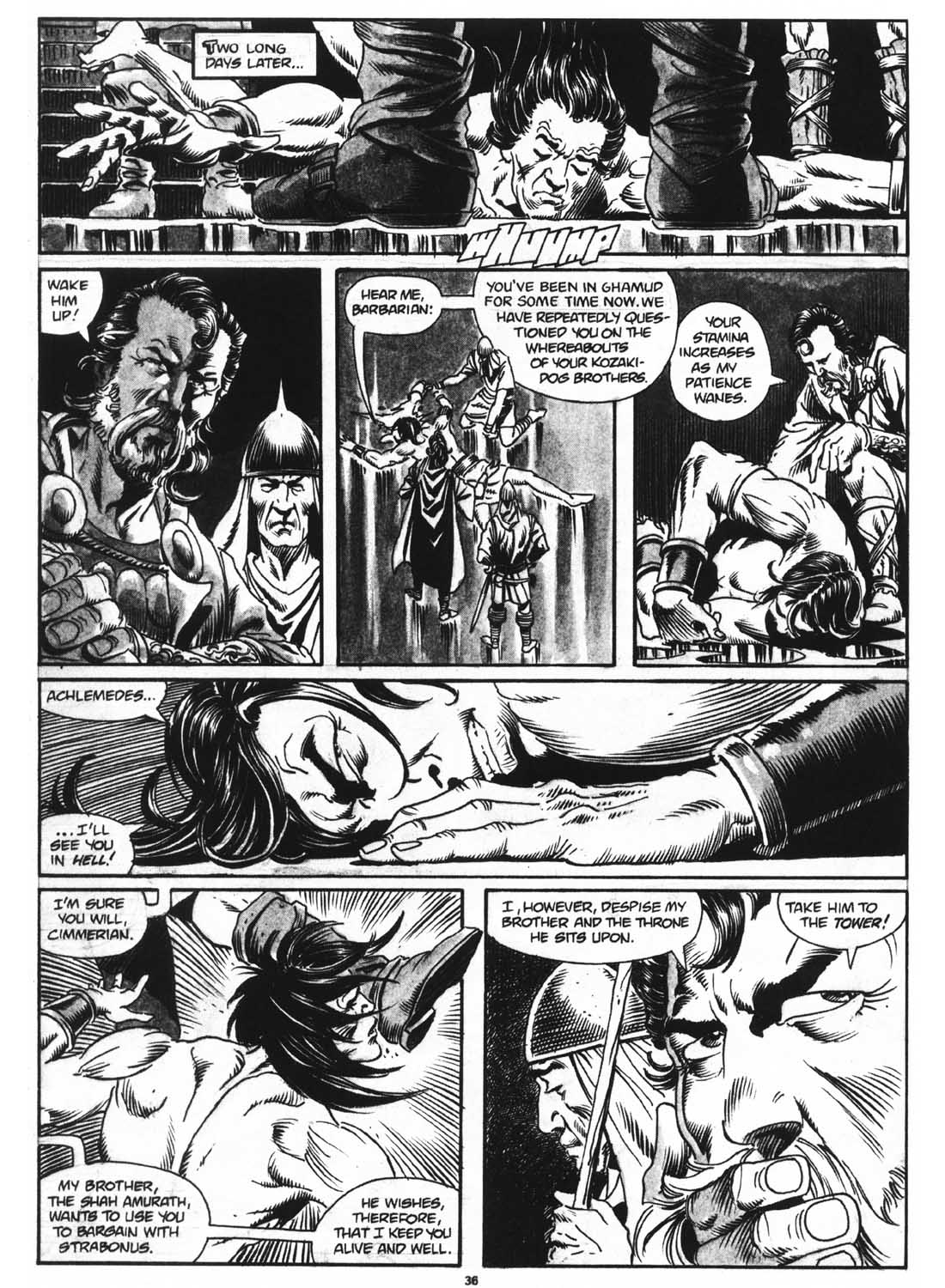 Read online The Savage Sword Of Conan comic -  Issue #160 - 38