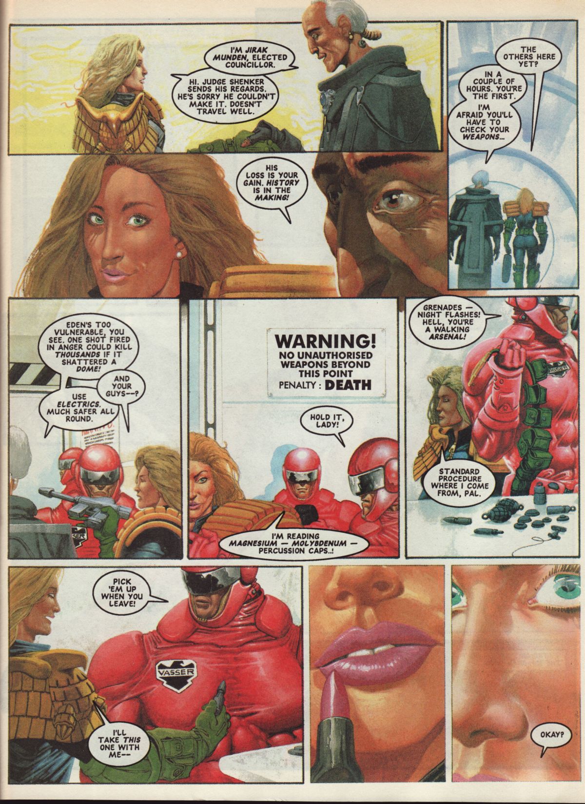 Read online Judge Dredd: The Megazine (vol. 2) comic -  Issue #27 - 35