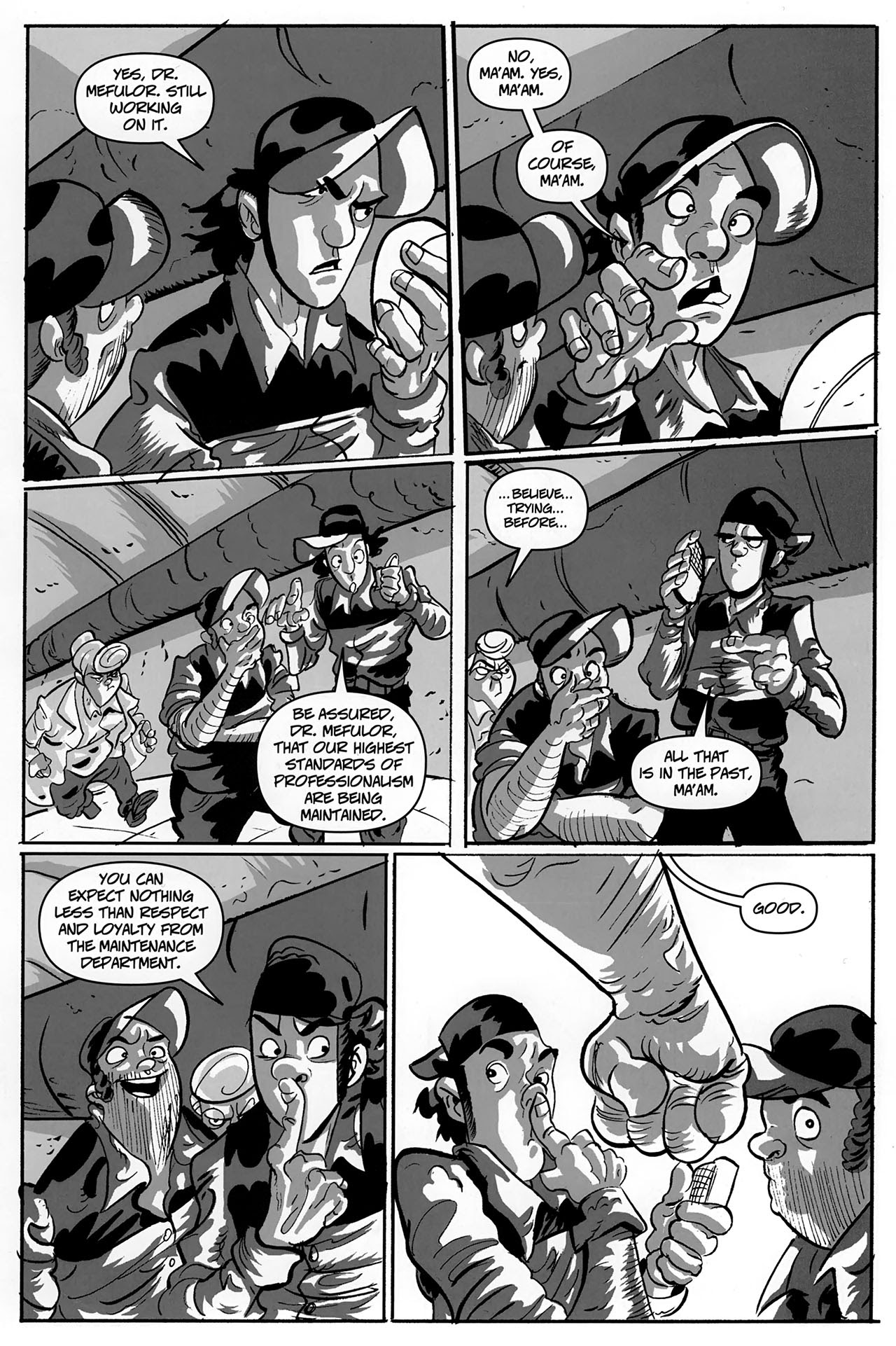 Read online Maintenance comic -  Issue #6 - 8