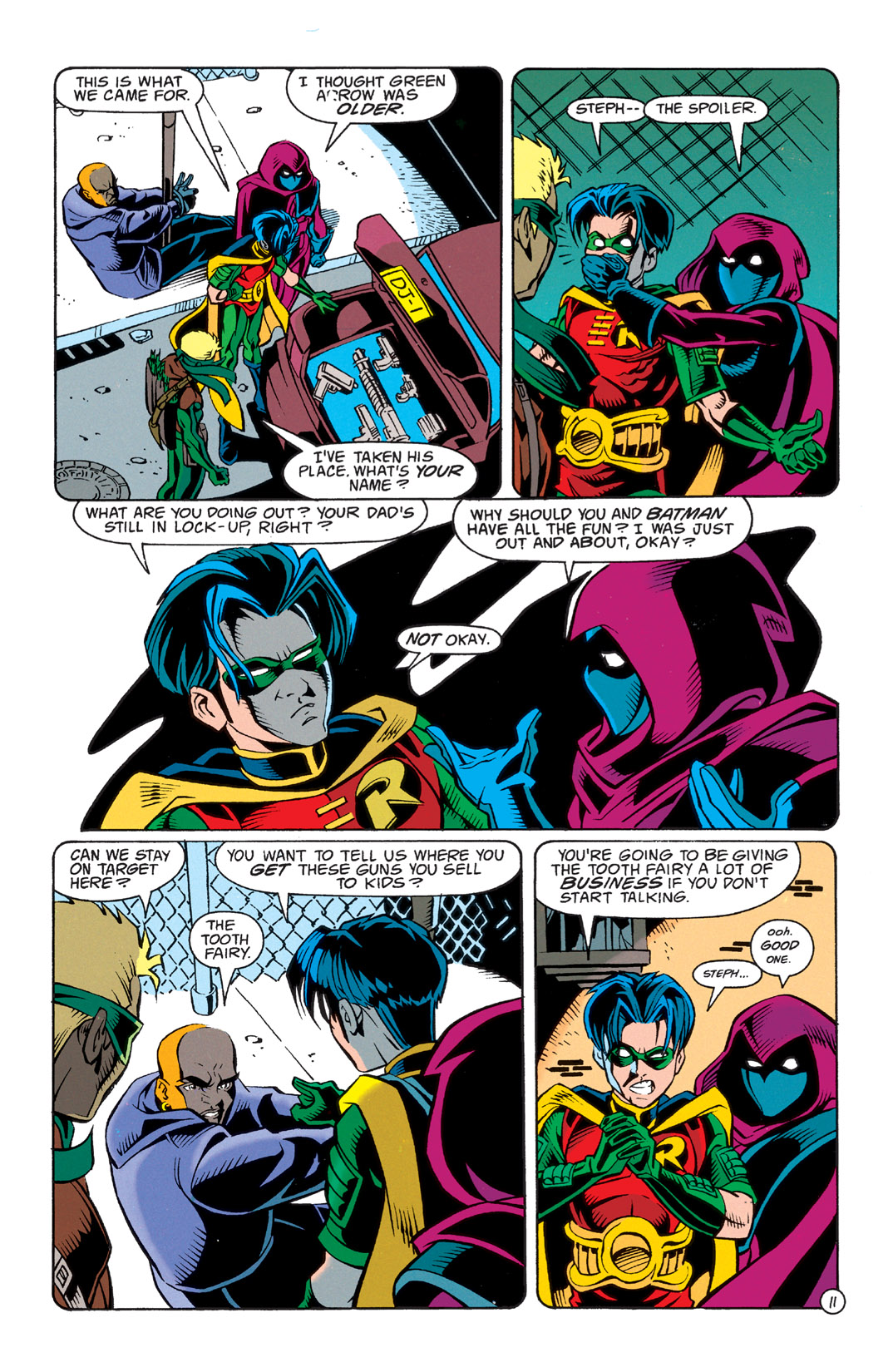 Read online Robin (1993) comic -  Issue #25 - 12
