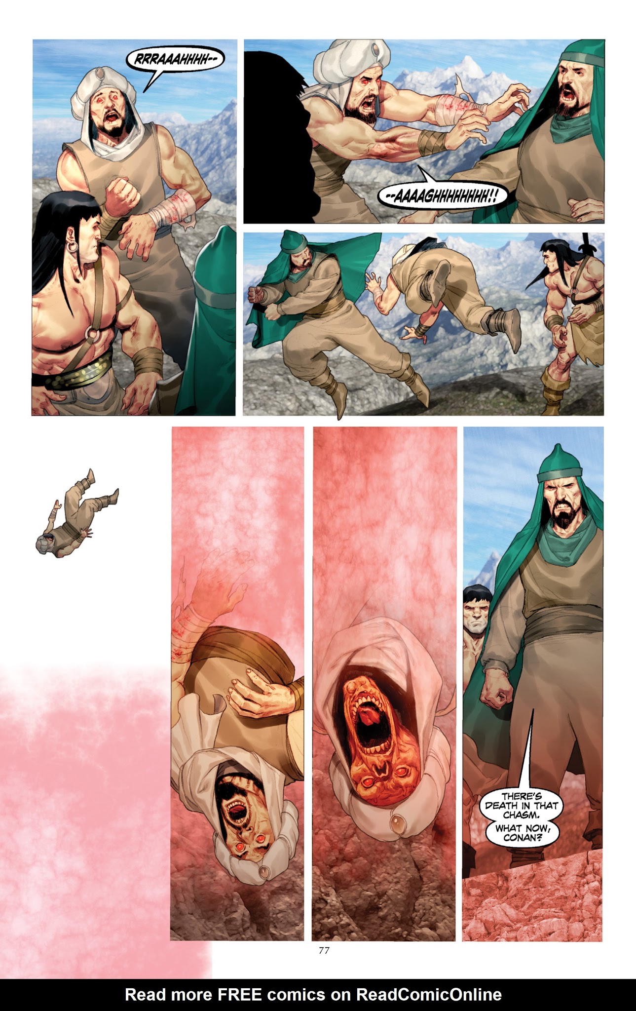 Read online Conan and the People of the Black Circle comic -  Issue # _TPB - 79