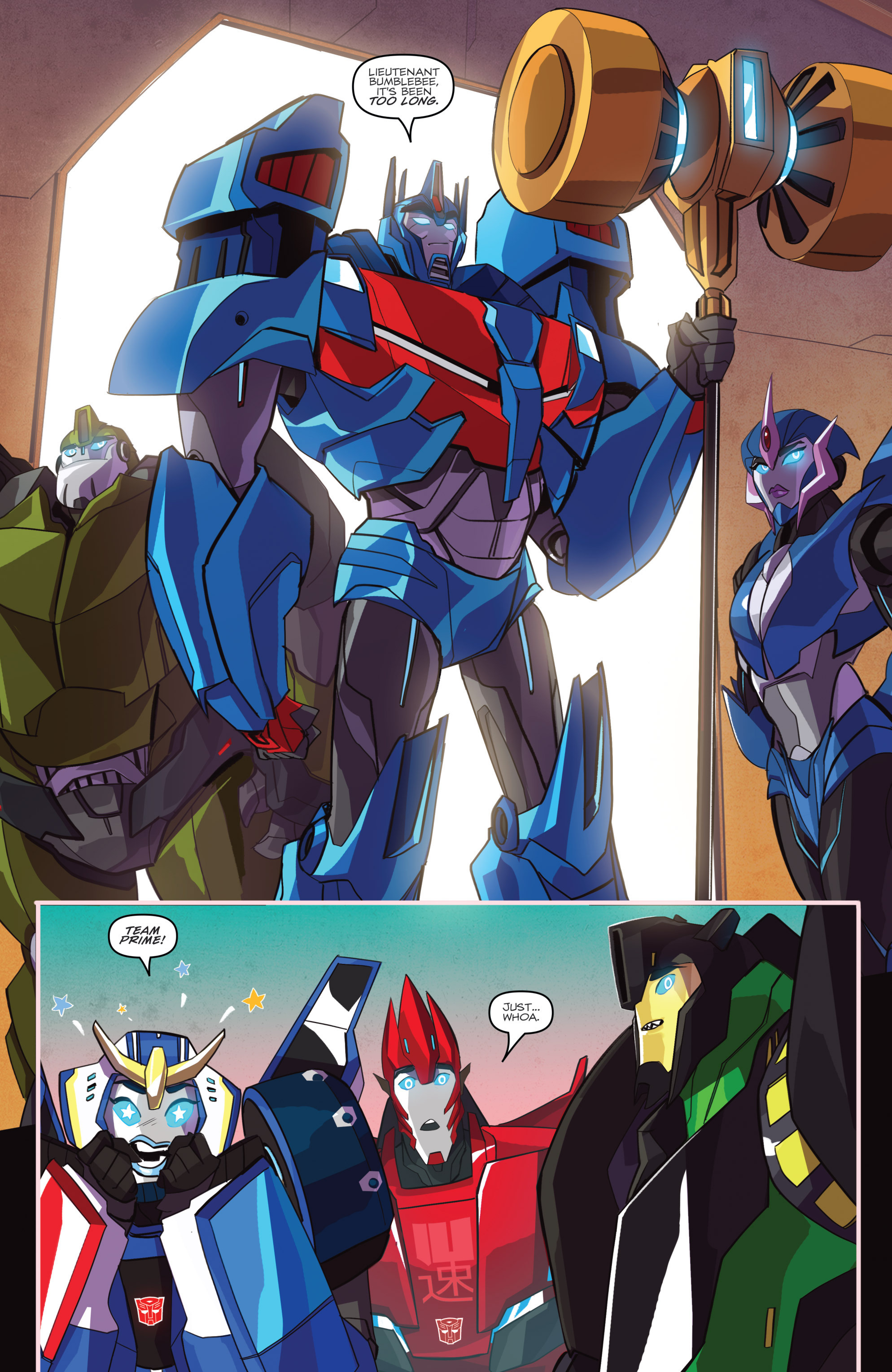 Read online Transformers: Robots In Disguise (2015) comic -  Issue #2 - 12