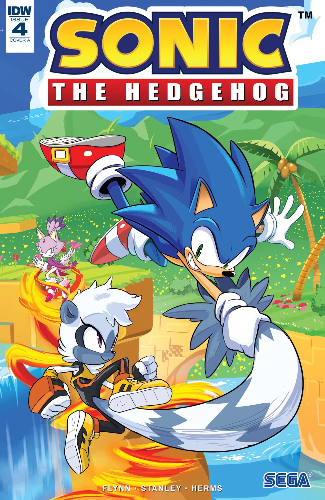 Read online Sonic the Hedgehog (2018) comic -  Issue #4 - 1