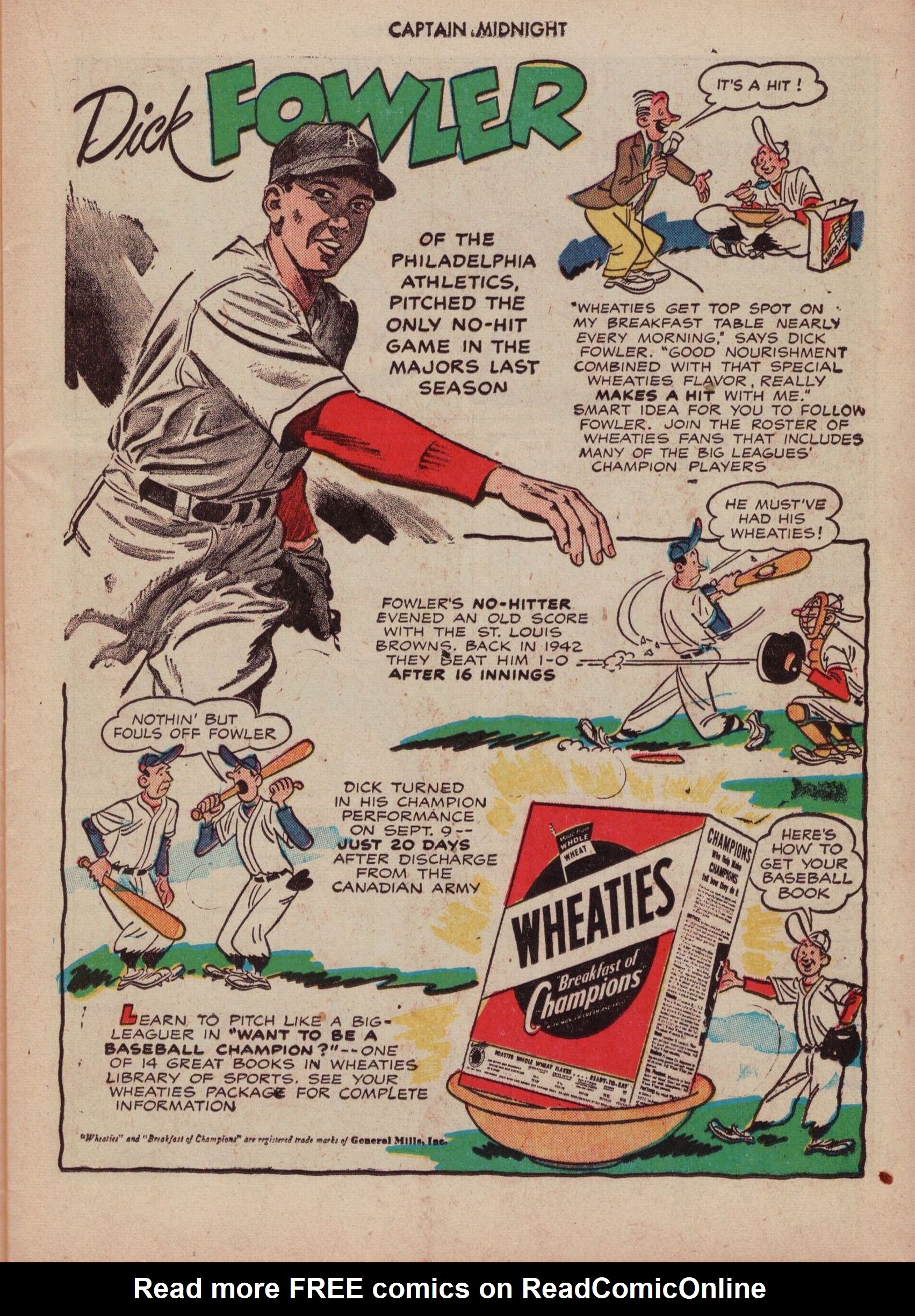 Read online Captain Midnight (1942) comic -  Issue #40 - 13
