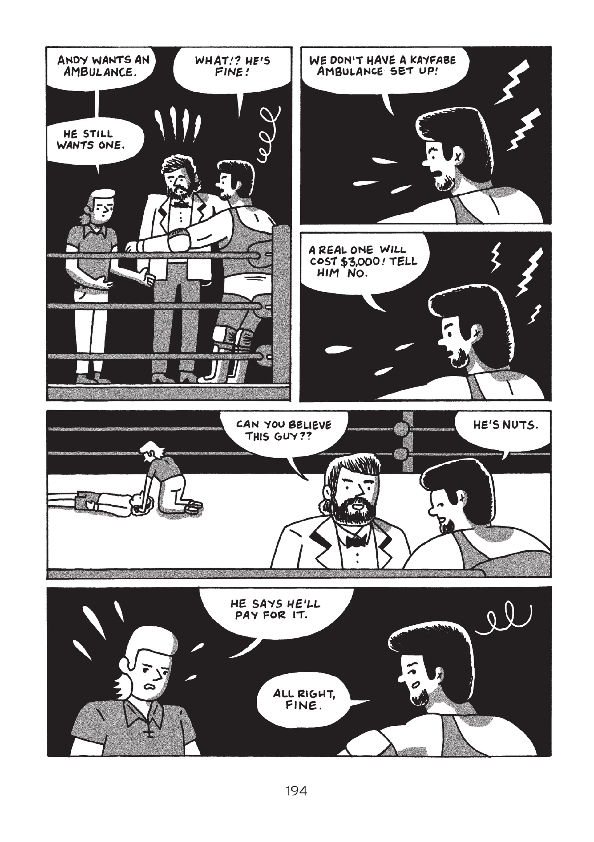 Read online Is This Guy For Real?: The Unbelievable Andy Kaufman comic -  Issue # TPB (Part 2) - 99