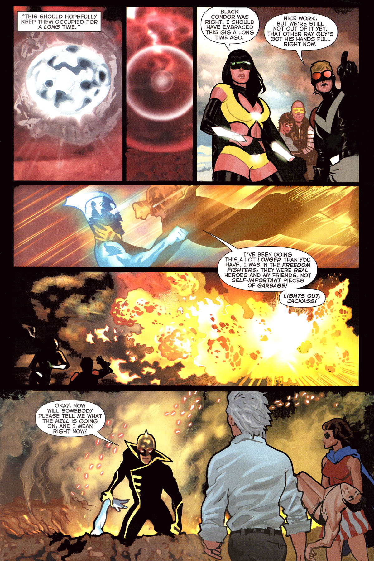 Read online Uncle Sam and the Freedom Fighters (2006) comic -  Issue #7 - 13