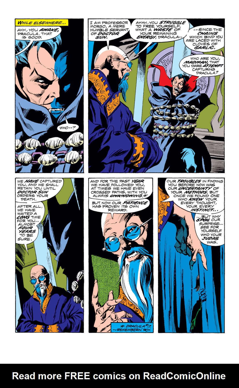 Read online Tomb of Dracula (1972) comic -  Issue #20 - 13