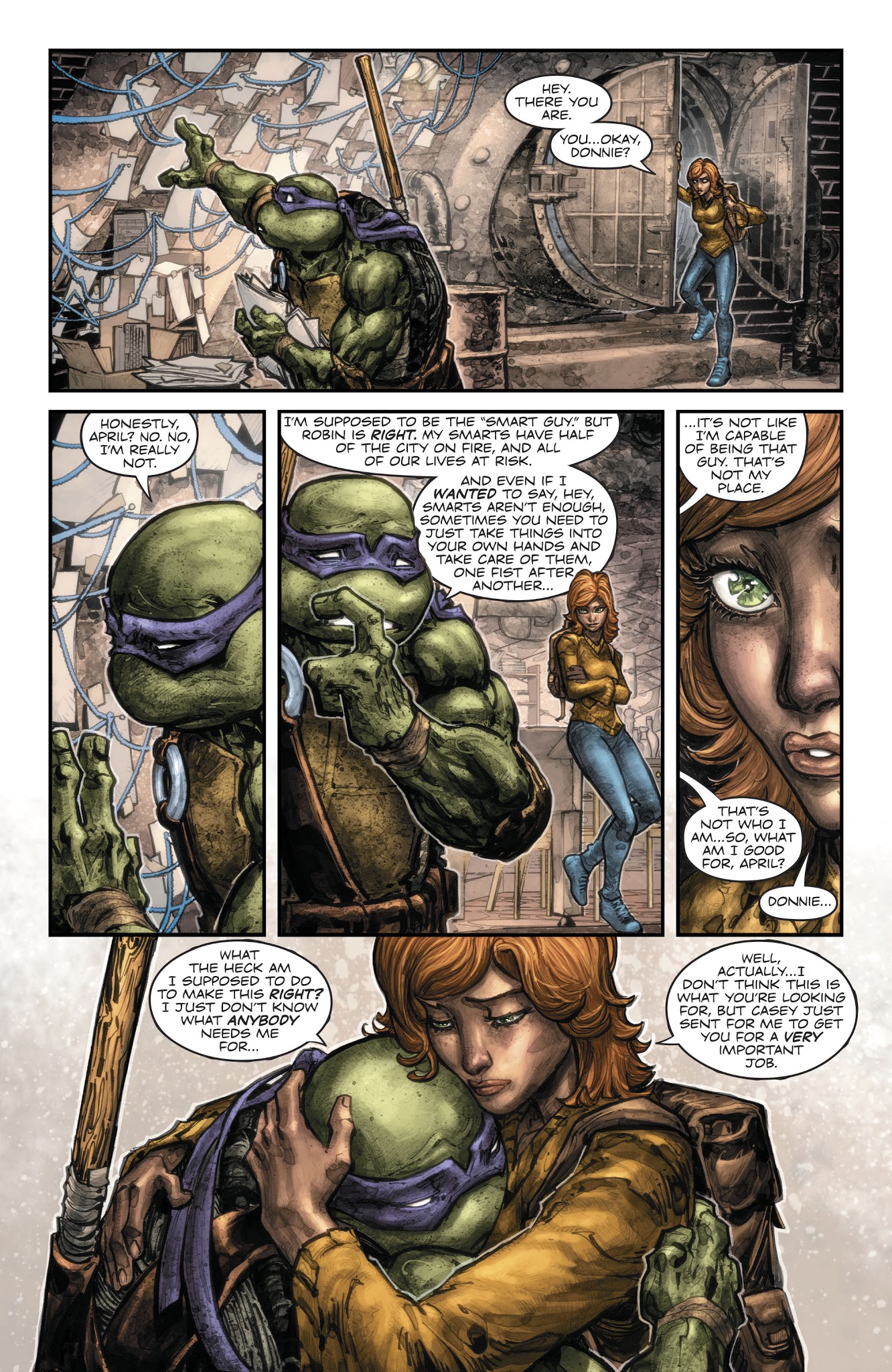 Read online Batman/Teenage Mutant Ninja Turtles II comic -  Issue #3 - 11