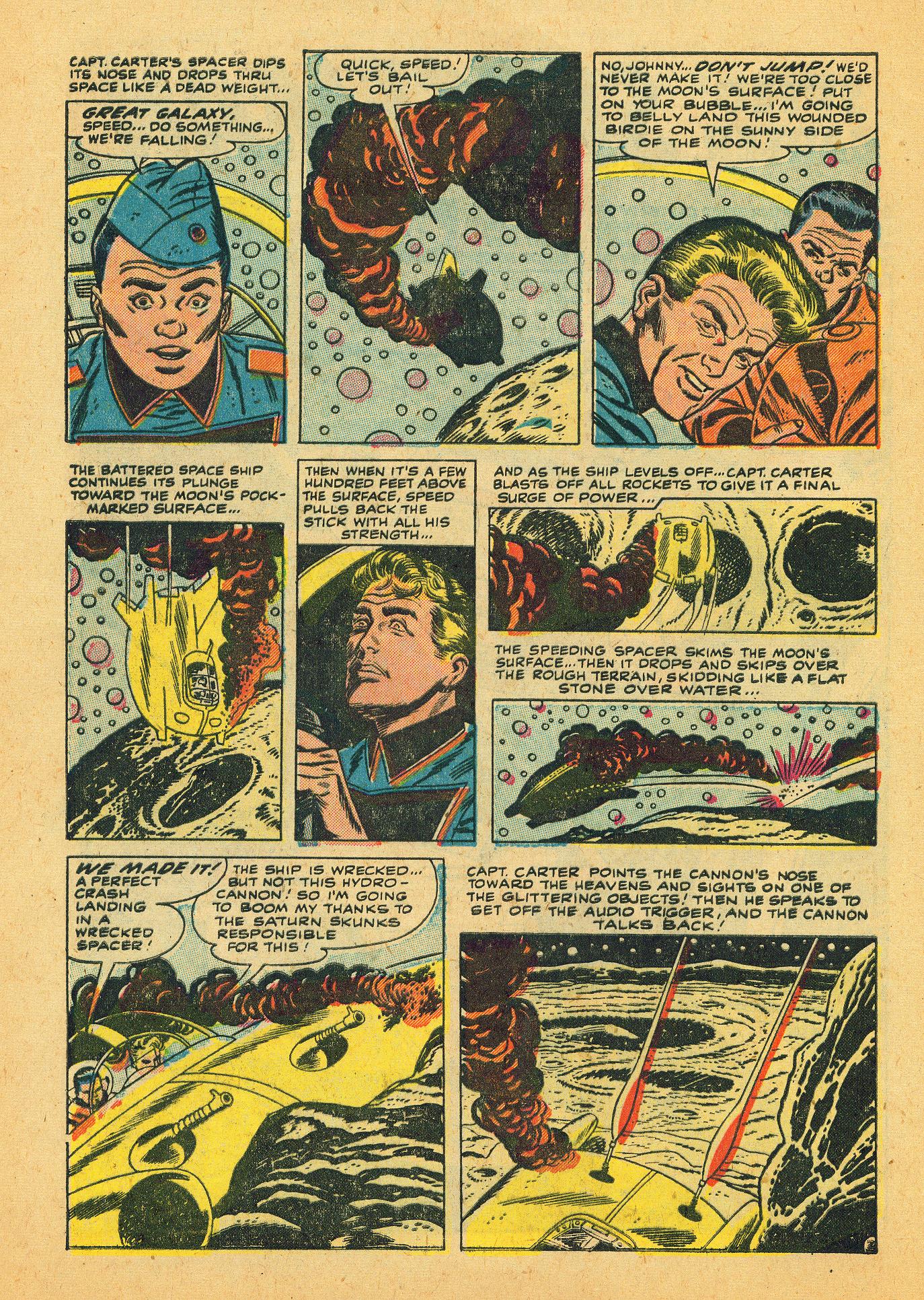 Read online Speed Carter, Spaceman comic -  Issue #4 - 4