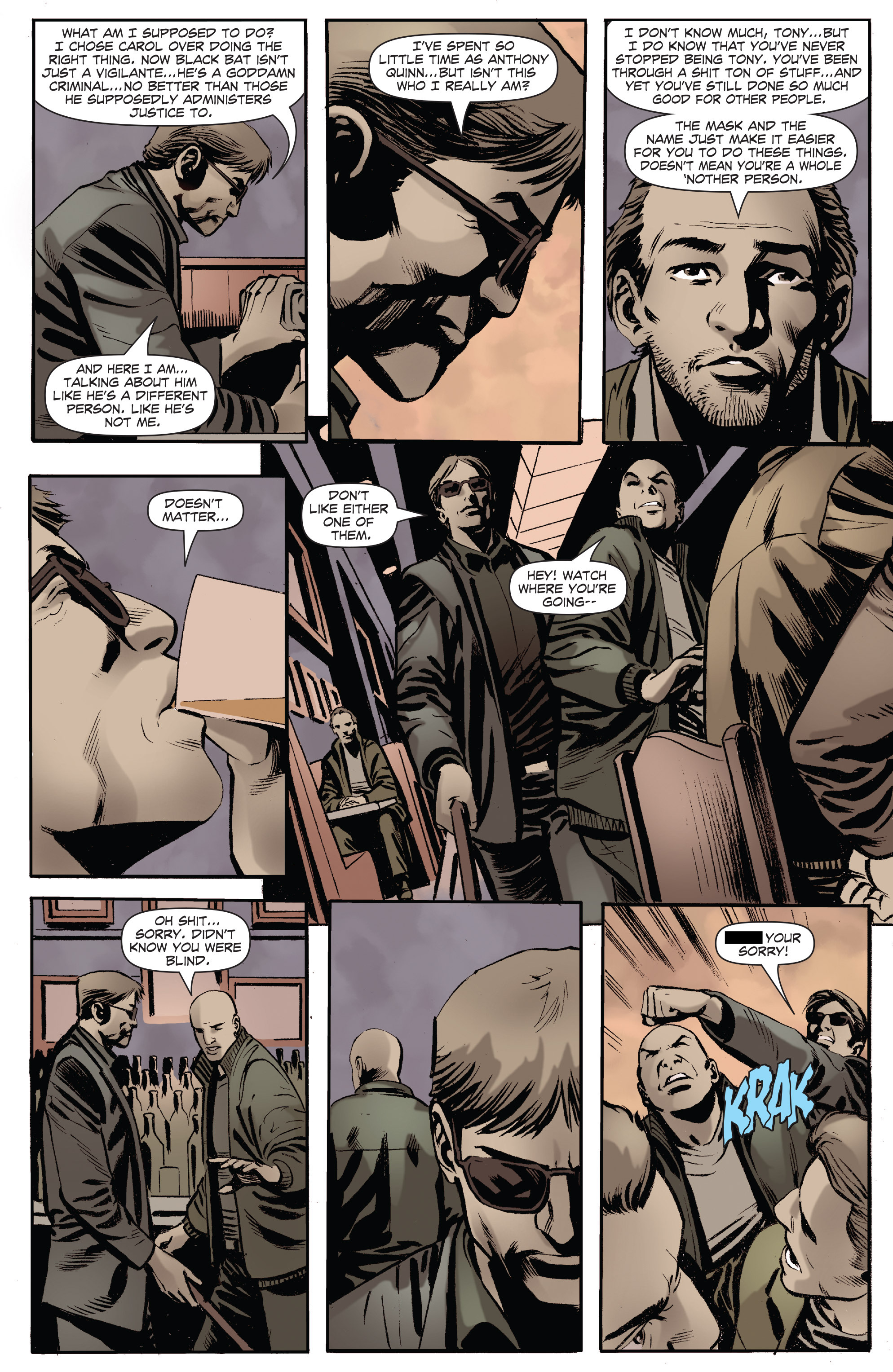 Read online The Black Bat comic -  Issue #10 - 14