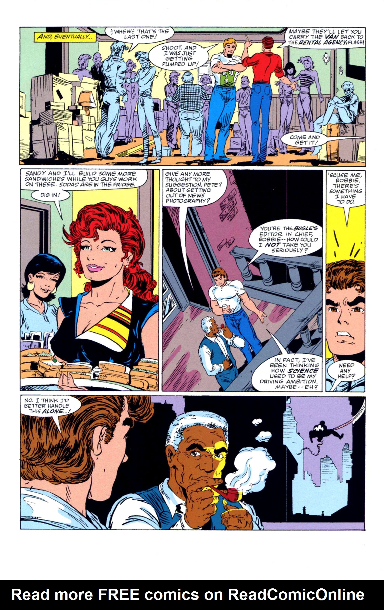 Read online Spider-Man: Birth of Venom comic -  Issue # TPB - 168