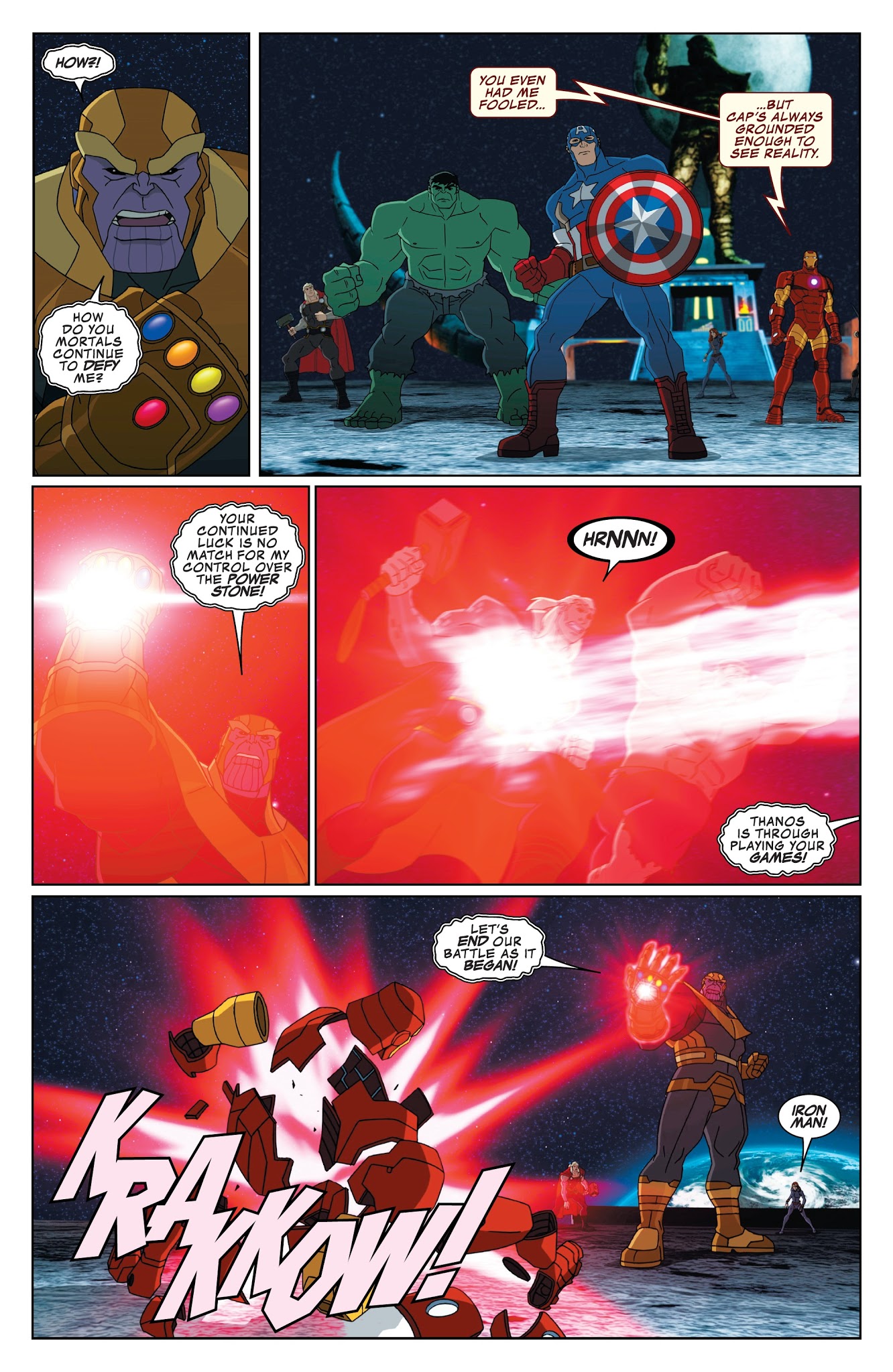 Read online Avengers vs. Thanos (2018) comic -  Issue # TPB - 81