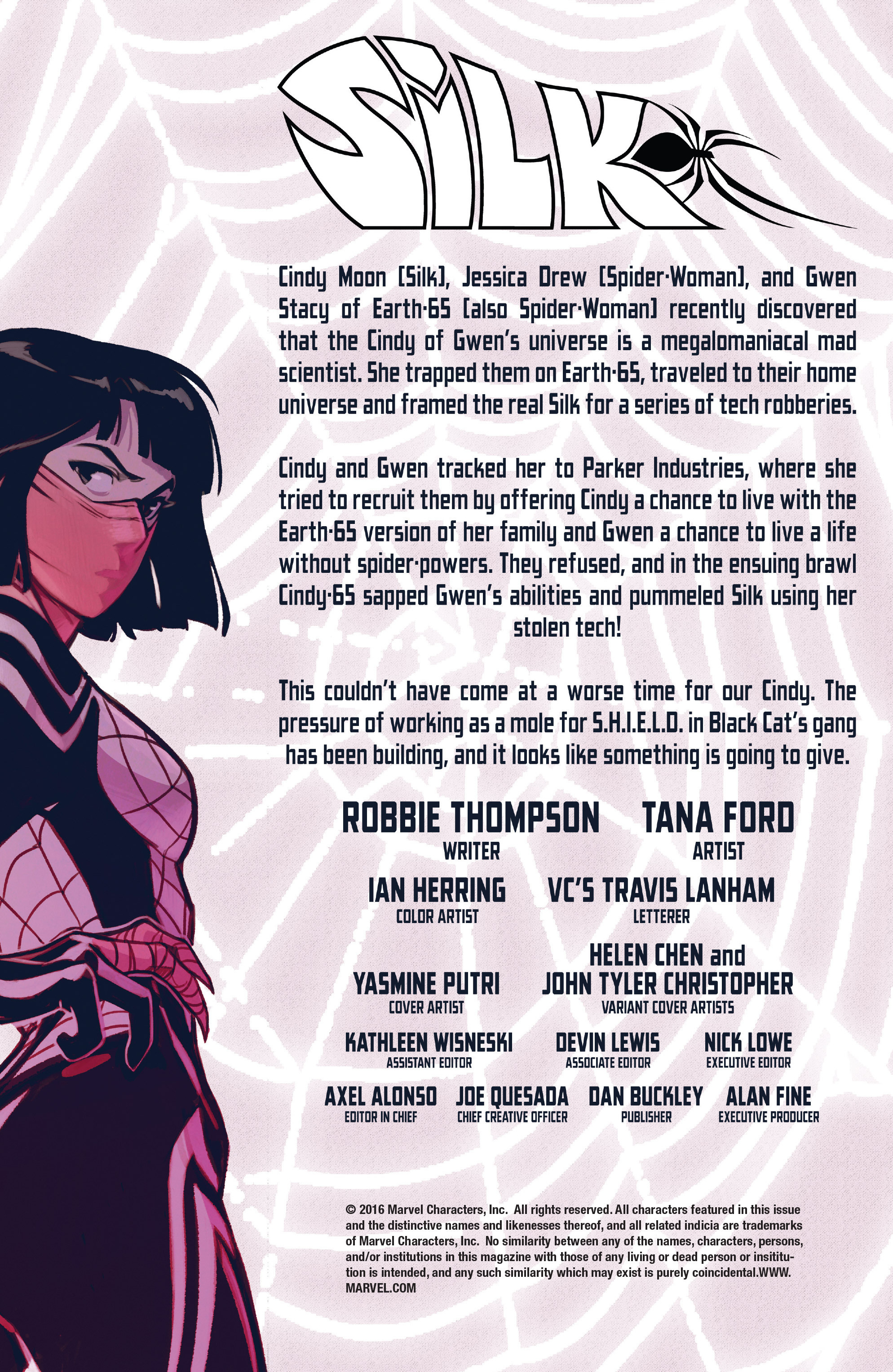 Read online Silk (2016) comic -  Issue #8 - 4