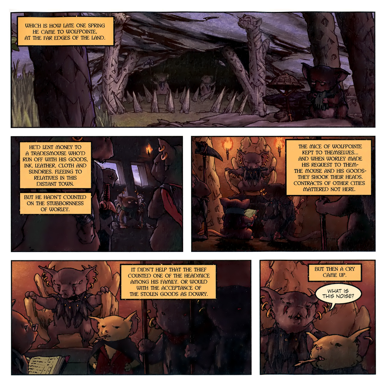 Read online Mouse Guard: Legends of the Guard comic -  Issue #2 - 19