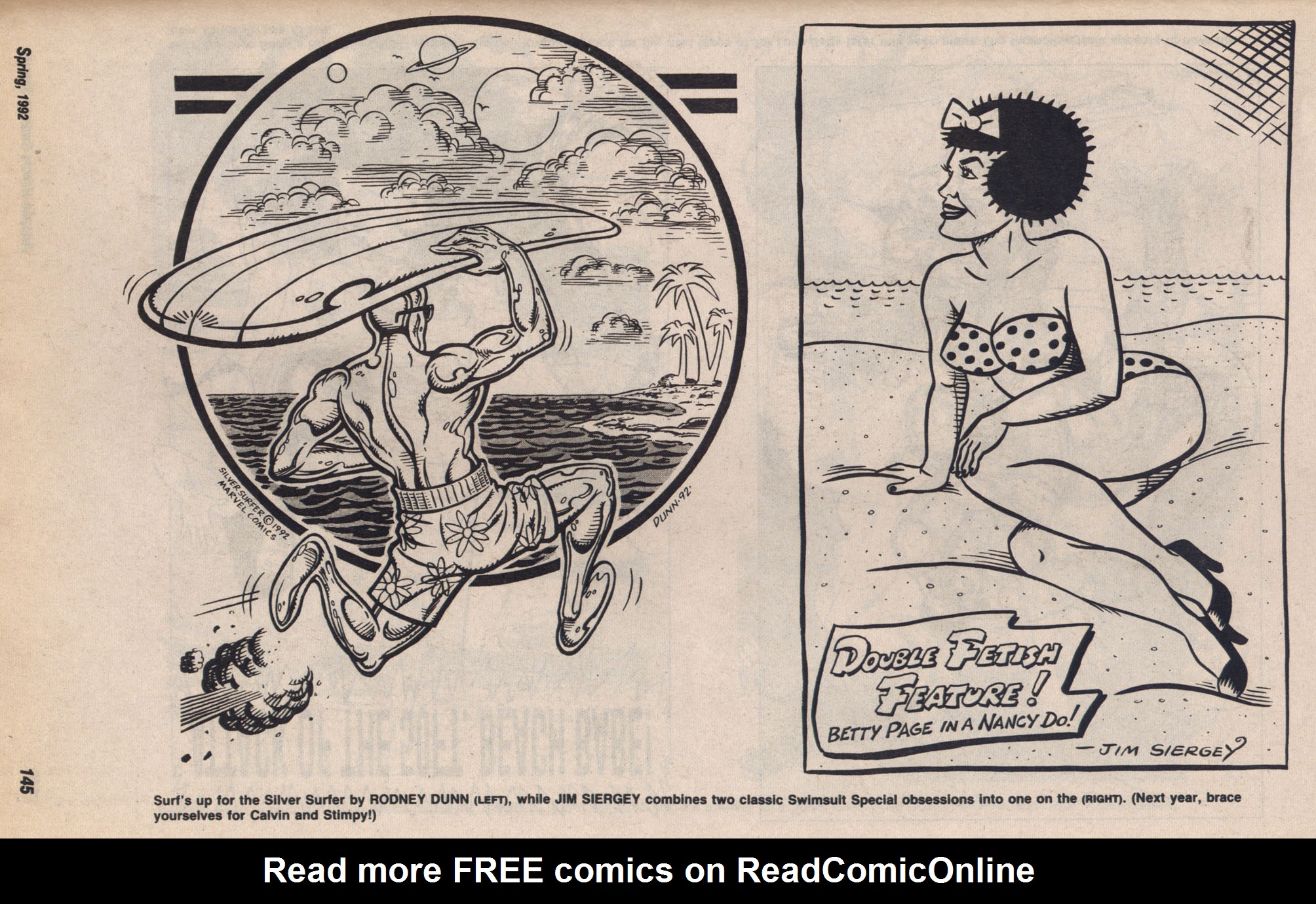 Read online Amazing Heroes Swimsuit Special comic -  Issue # TPB 3 - 144