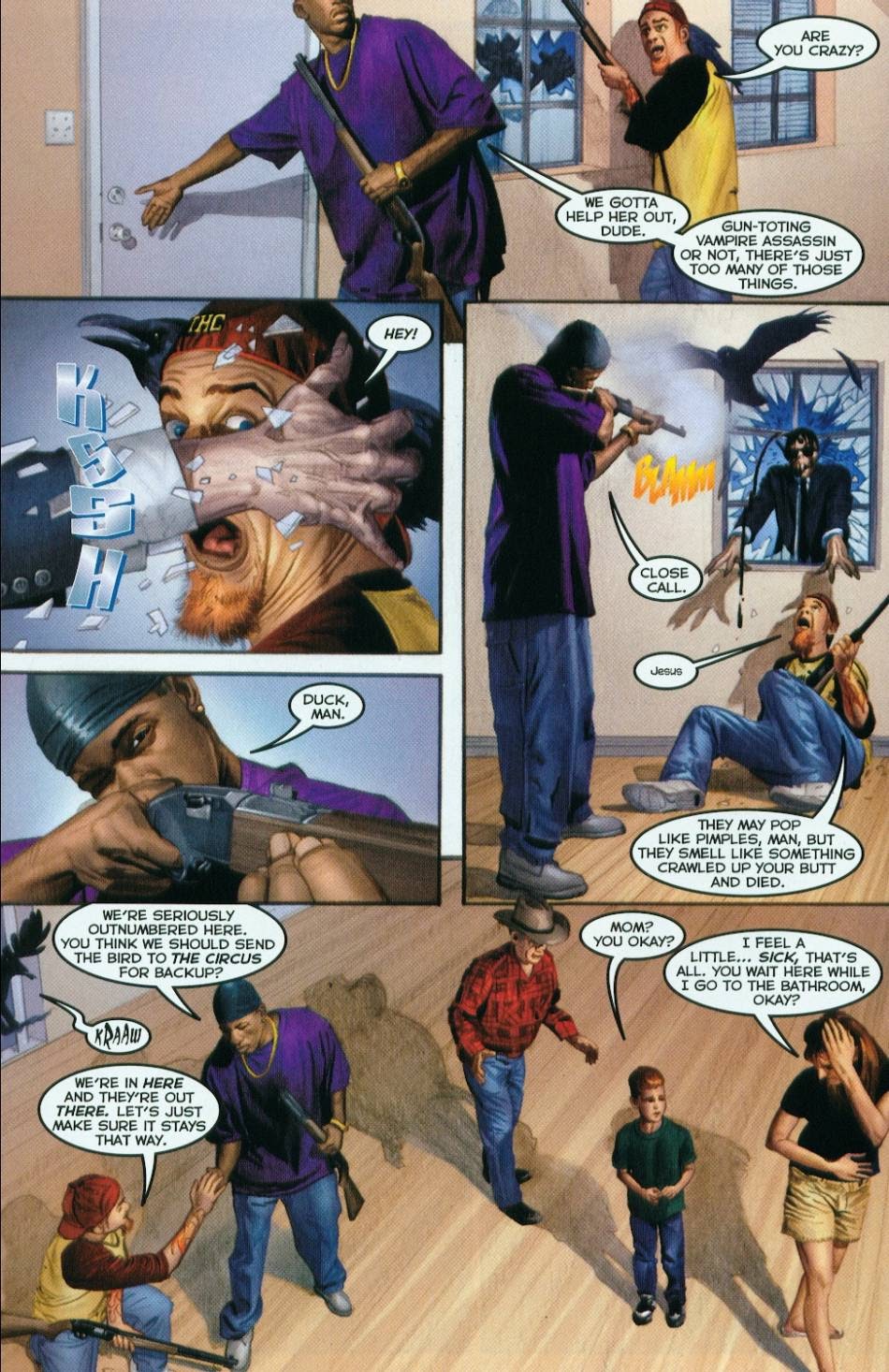 Read online Vampirella (2001) comic -  Issue #6 - 5