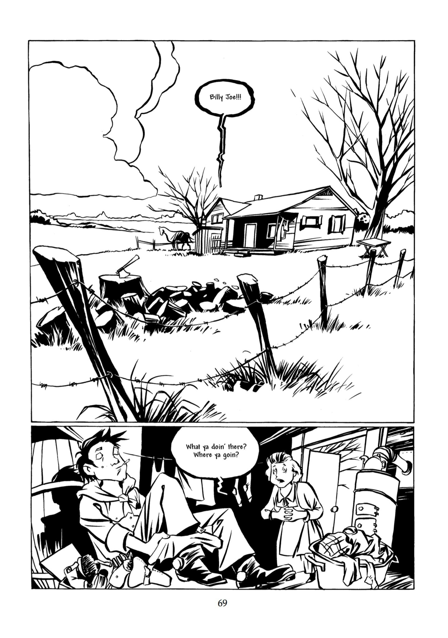 Read online Johnny Cash: I See a Darkness comic -  Issue # TPB - 65