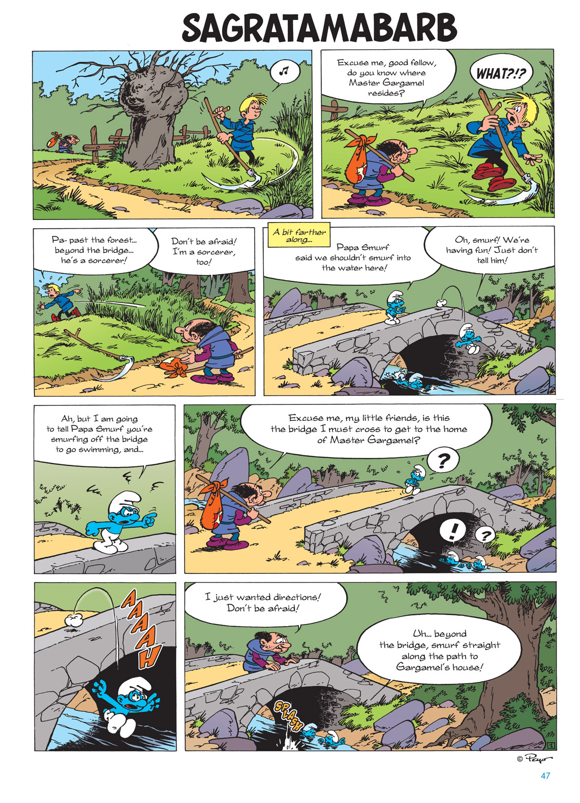 Read online The Smurfs comic -  Issue #9 - 47