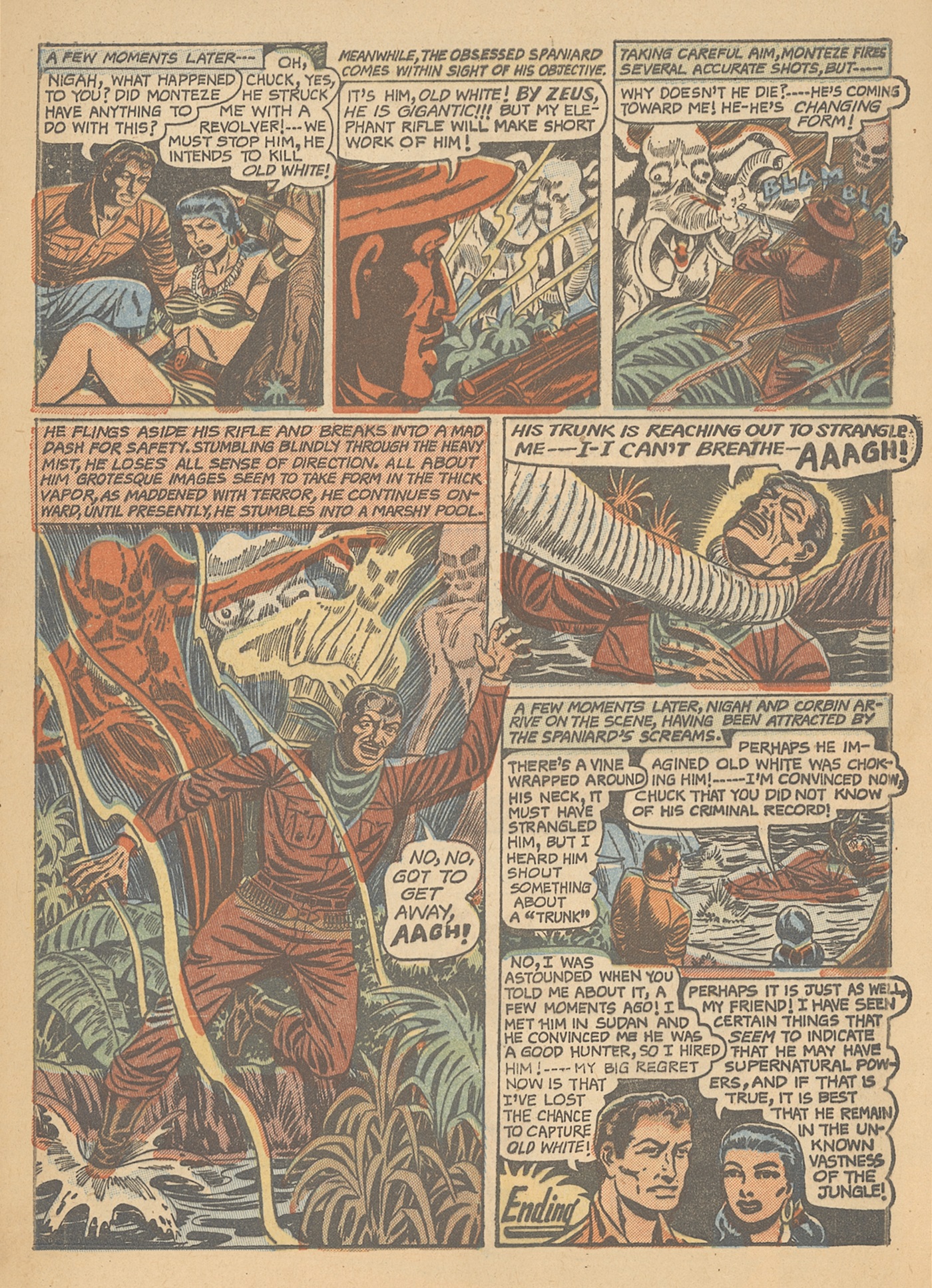 Read online Terrors of the Jungle comic -  Issue #5 - 8