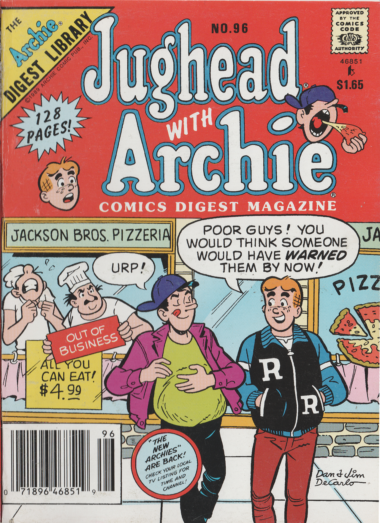 Read online Jughead with Archie Digest Magazine comic -  Issue #96 - 2