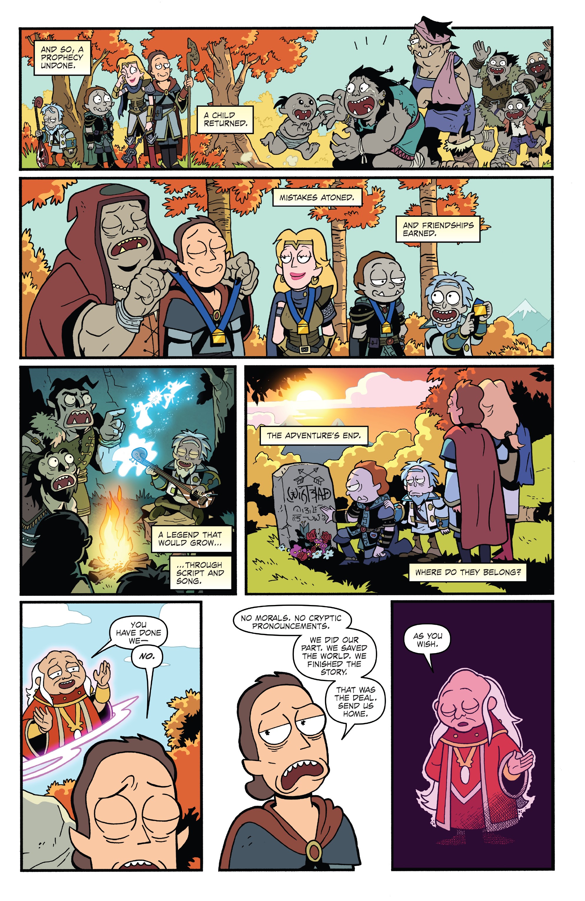Read online Rick and Morty vs Dungeons & Dragons comic -  Issue #4 - 22