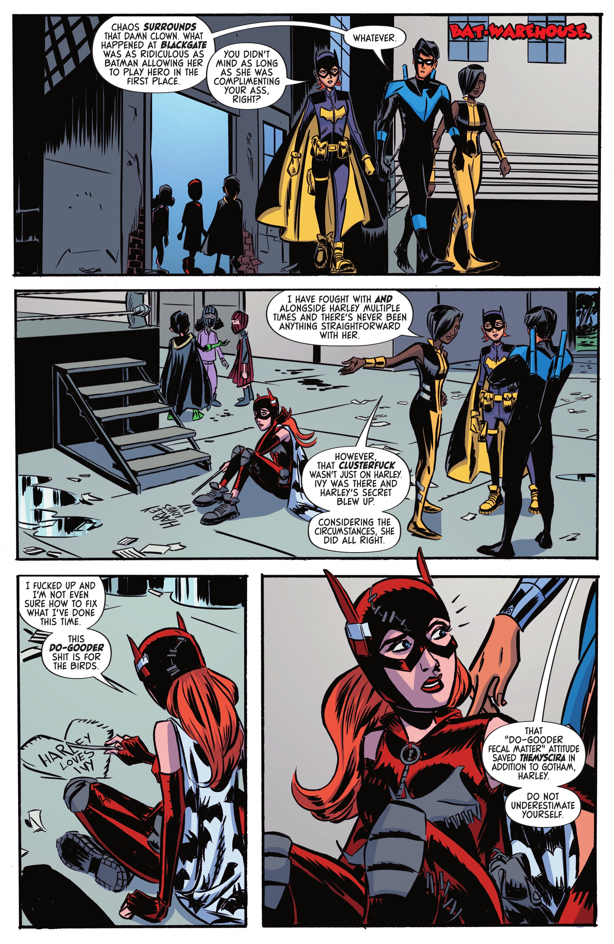 Read online Harley Quinn: The Animated Series: Legion of Bats! comic -  Issue #6 - 14