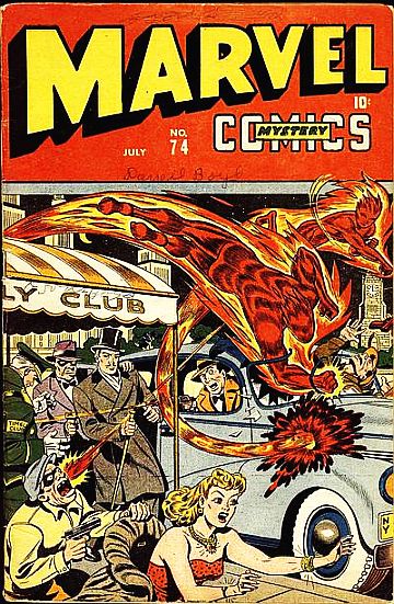 Read online Marvel Mystery Comics comic -  Issue #74 - 1