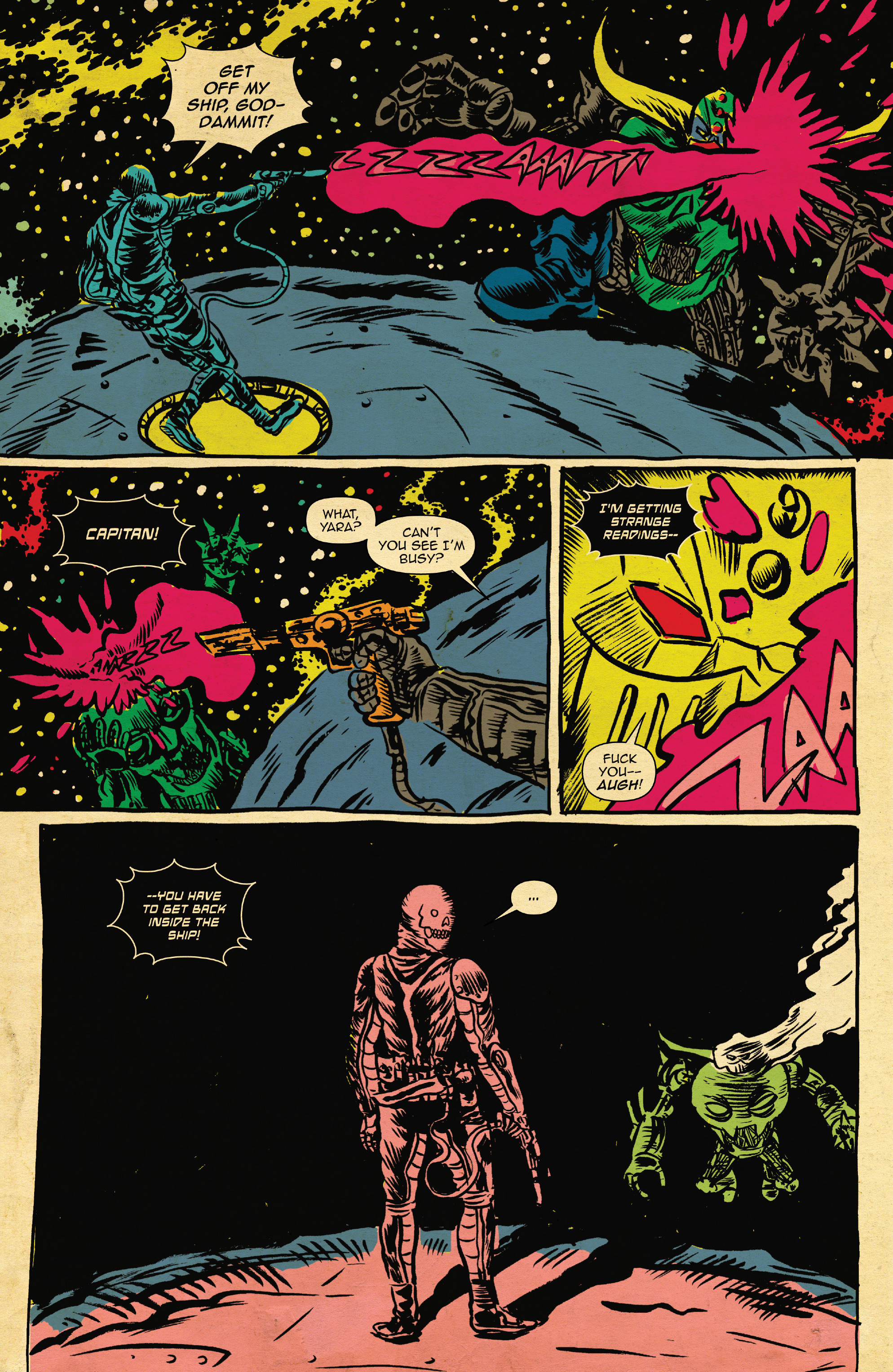 Read online Space Riders: Galaxy of Brutality comic -  Issue #1 - 16